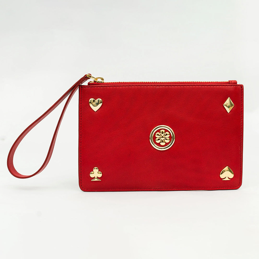 HAUTE RED EVENING WRISLET