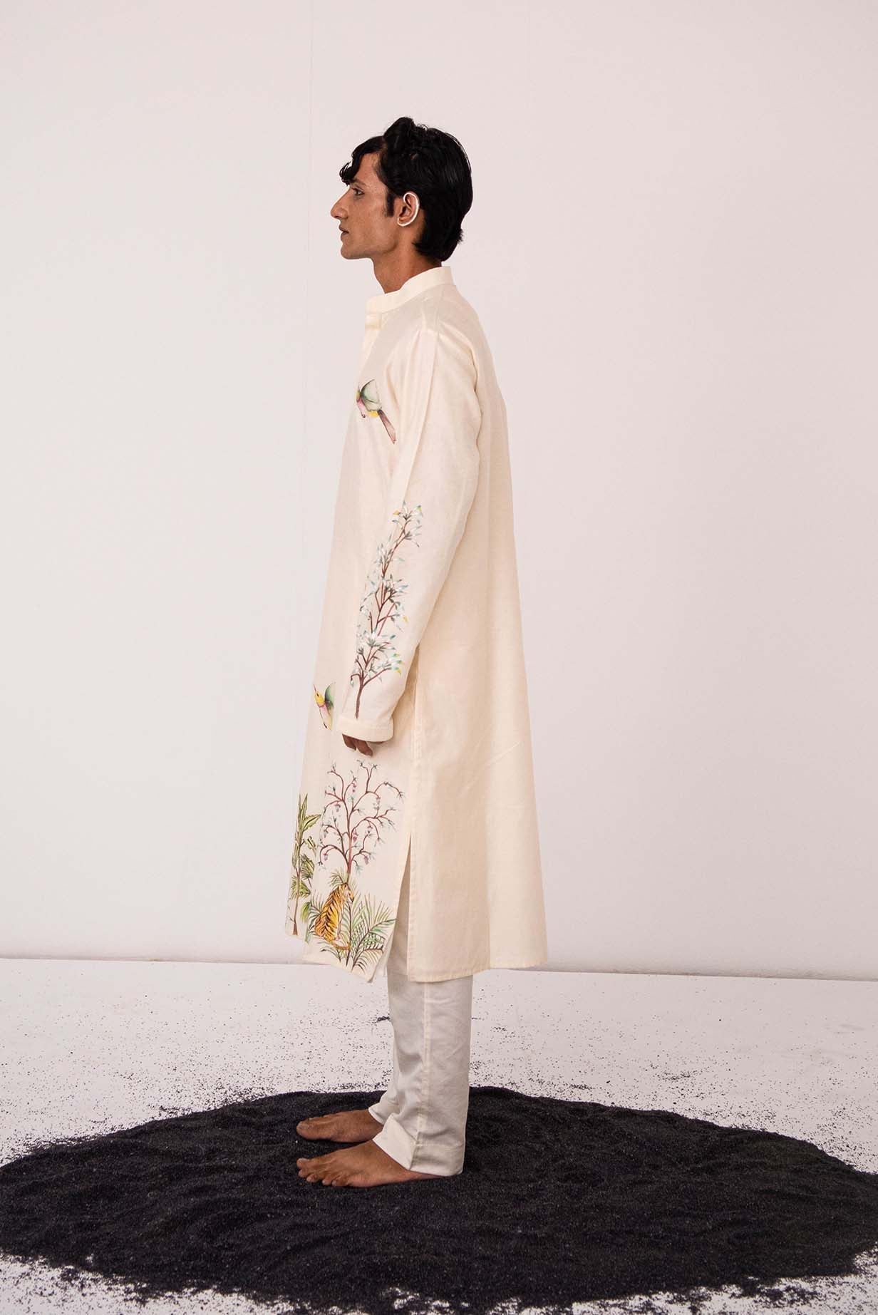 Bengal Tiger Kurta With Pants