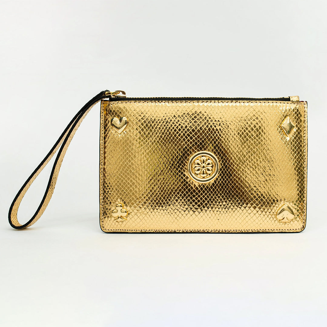 GOLD EVENING WRISLET