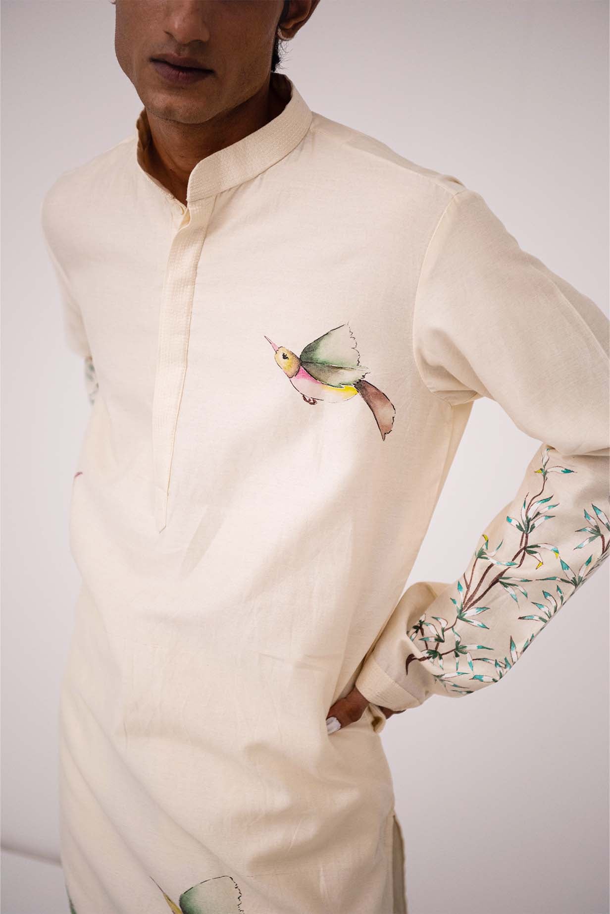 Bengal Tiger Kurta With Pants