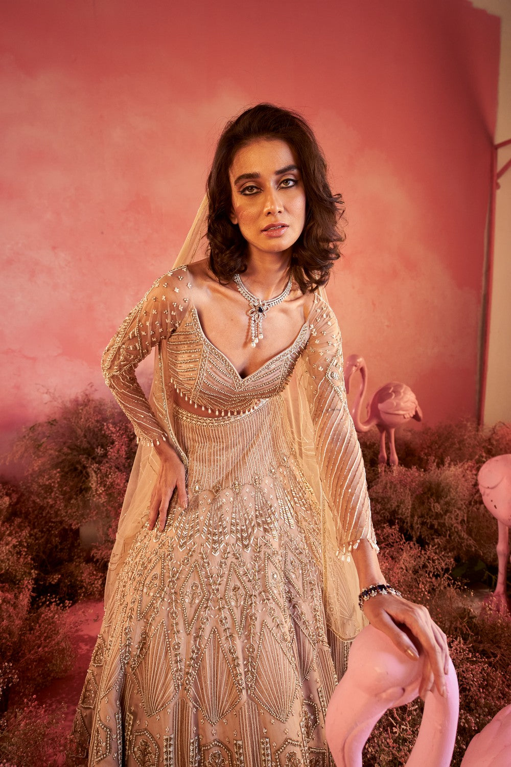 Sanjh Lehenga Set