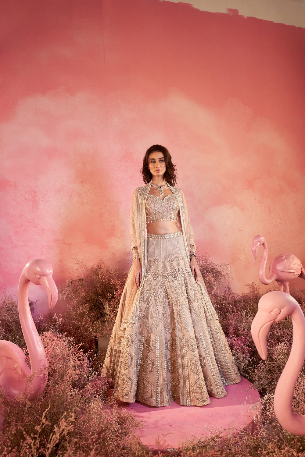 Sanjh Lehenga Set