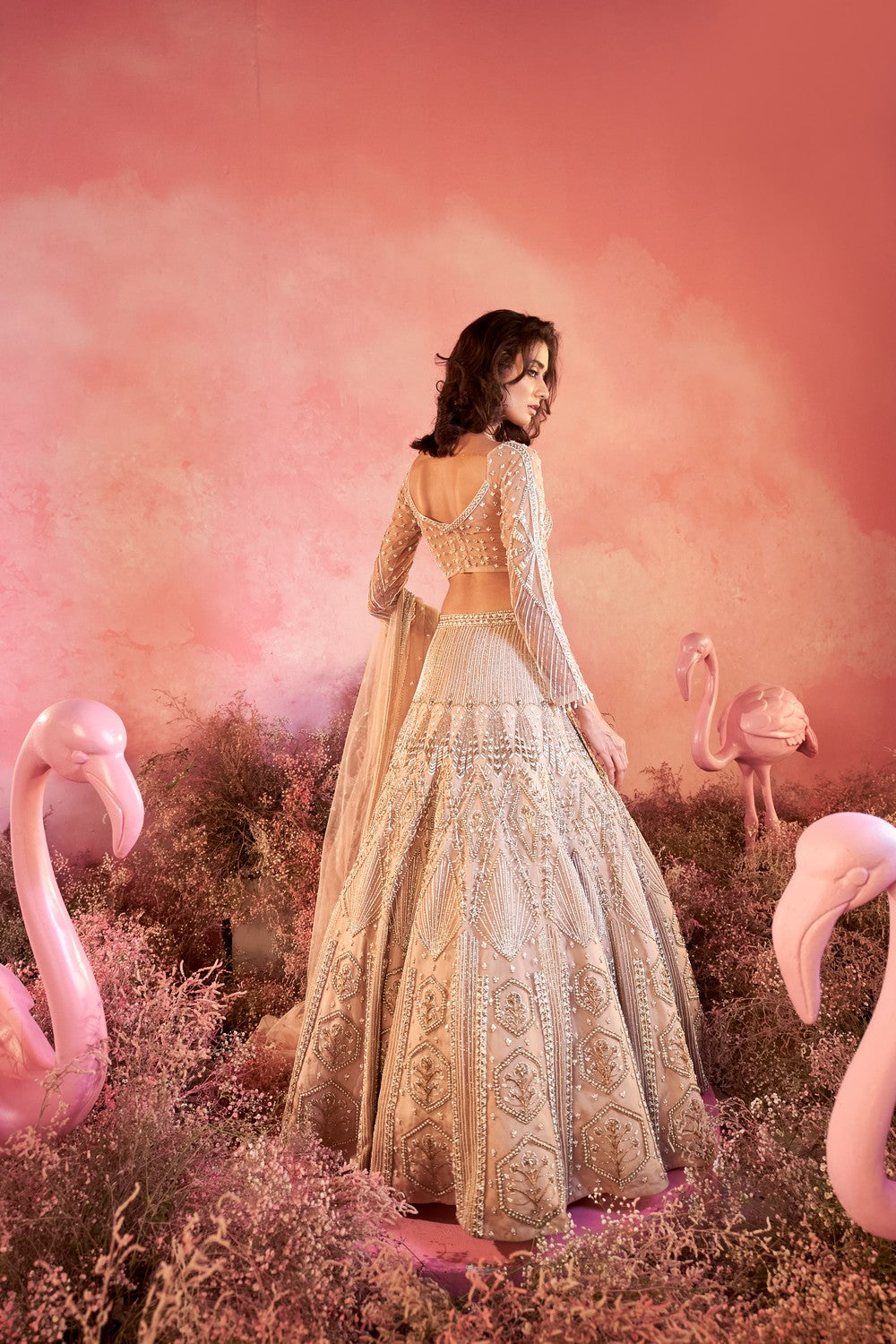 Sanjh Lehenga Set