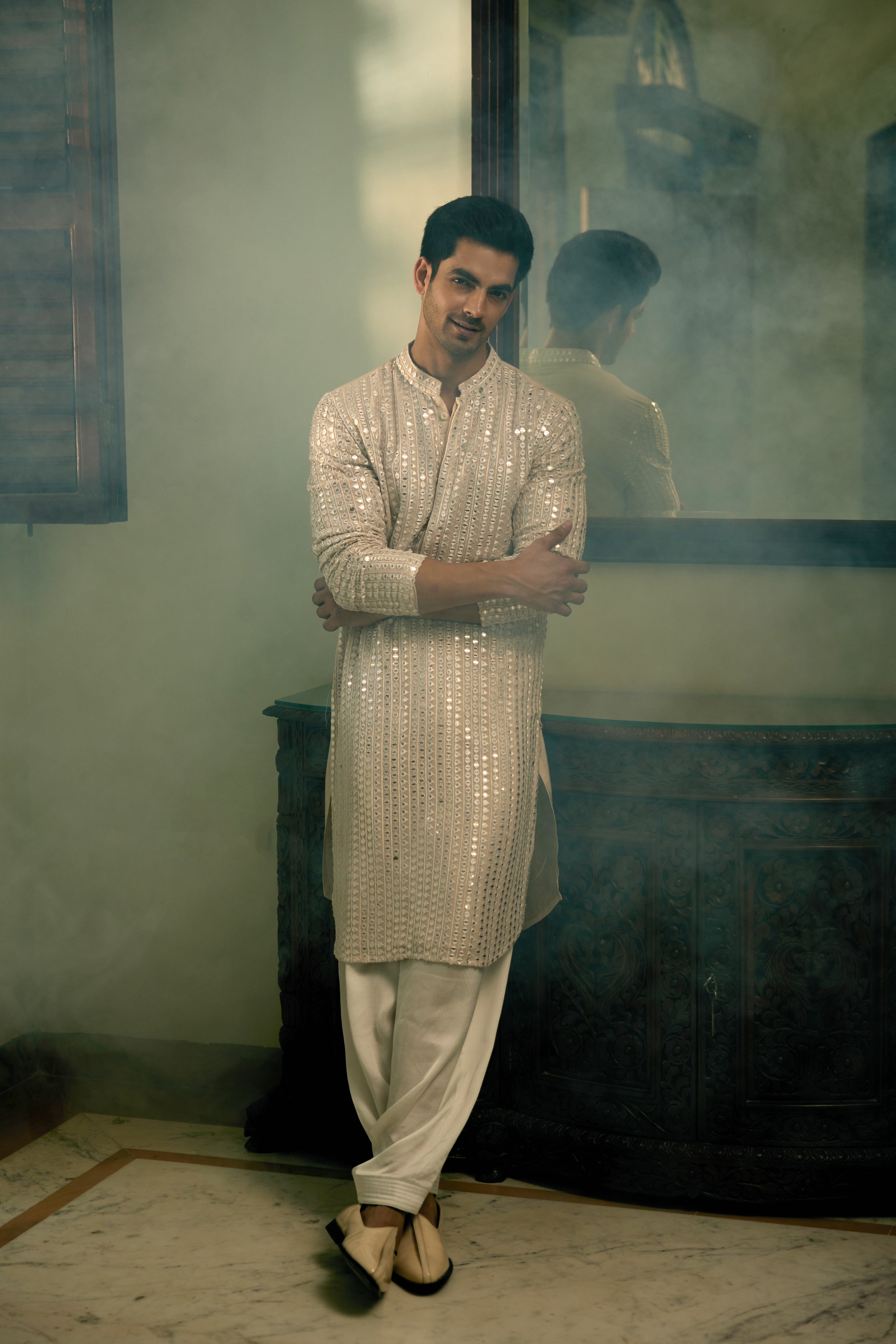 YASIR KURTA (SOFT BEIGE)