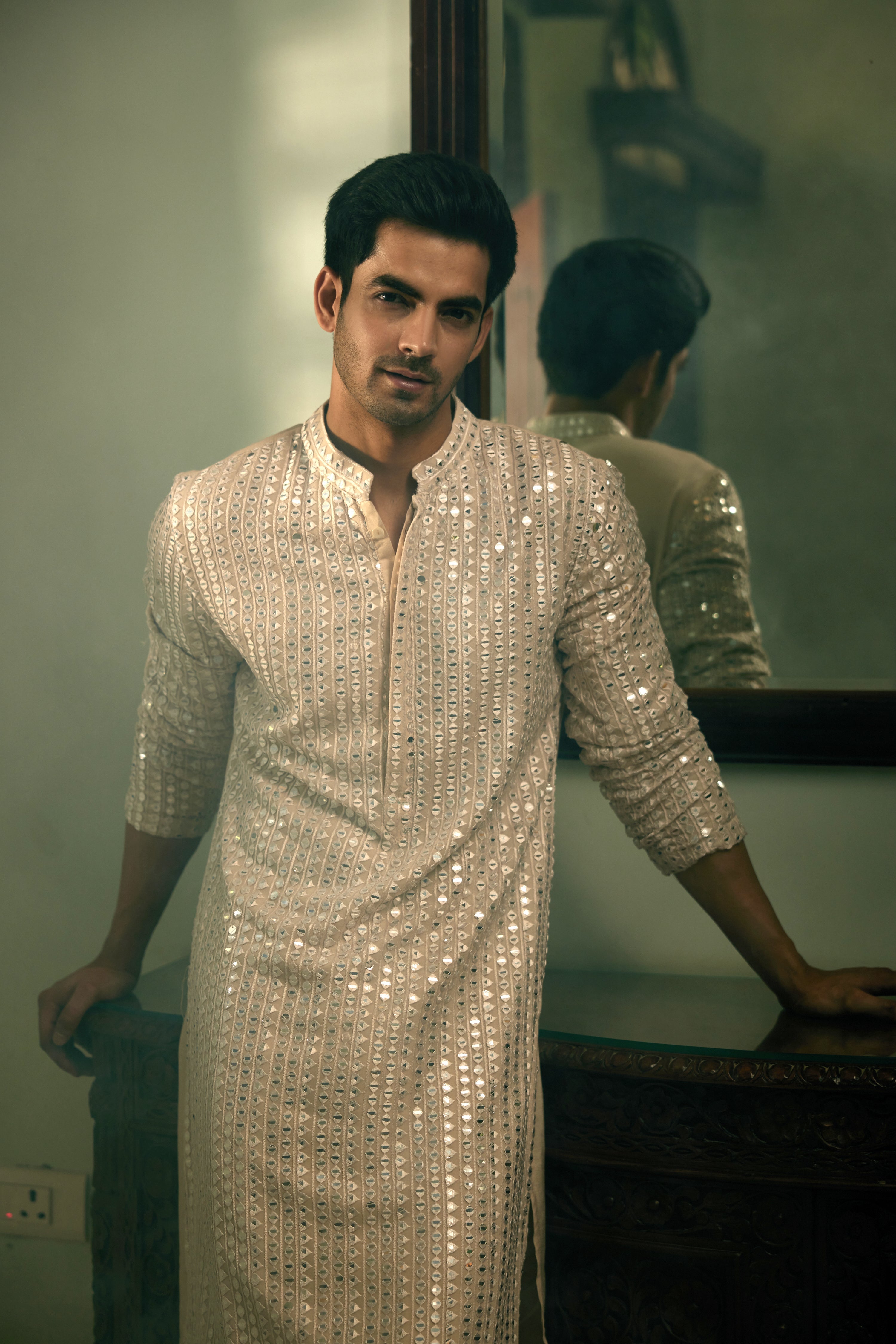 YASIR KURTA (SOFT BEIGE)