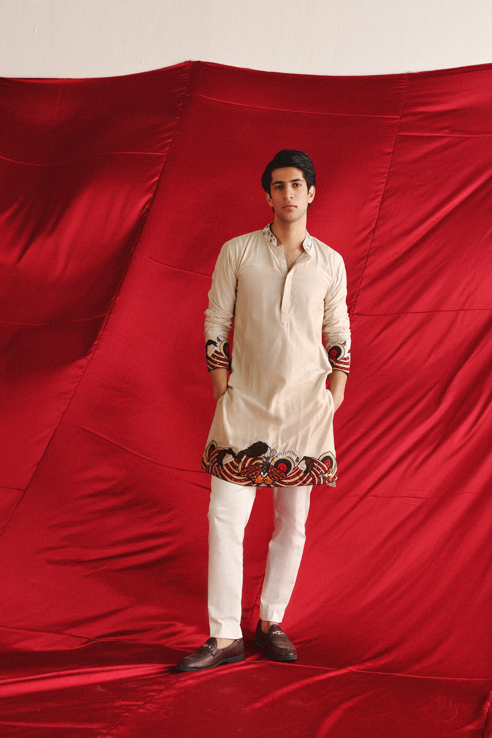 IVORY METAMORPHOSIS KURTA