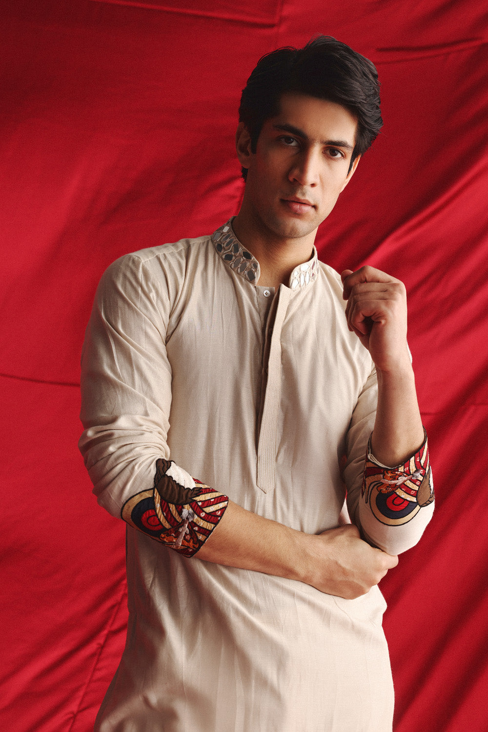 IVORY METAMORPHOSIS KURTA