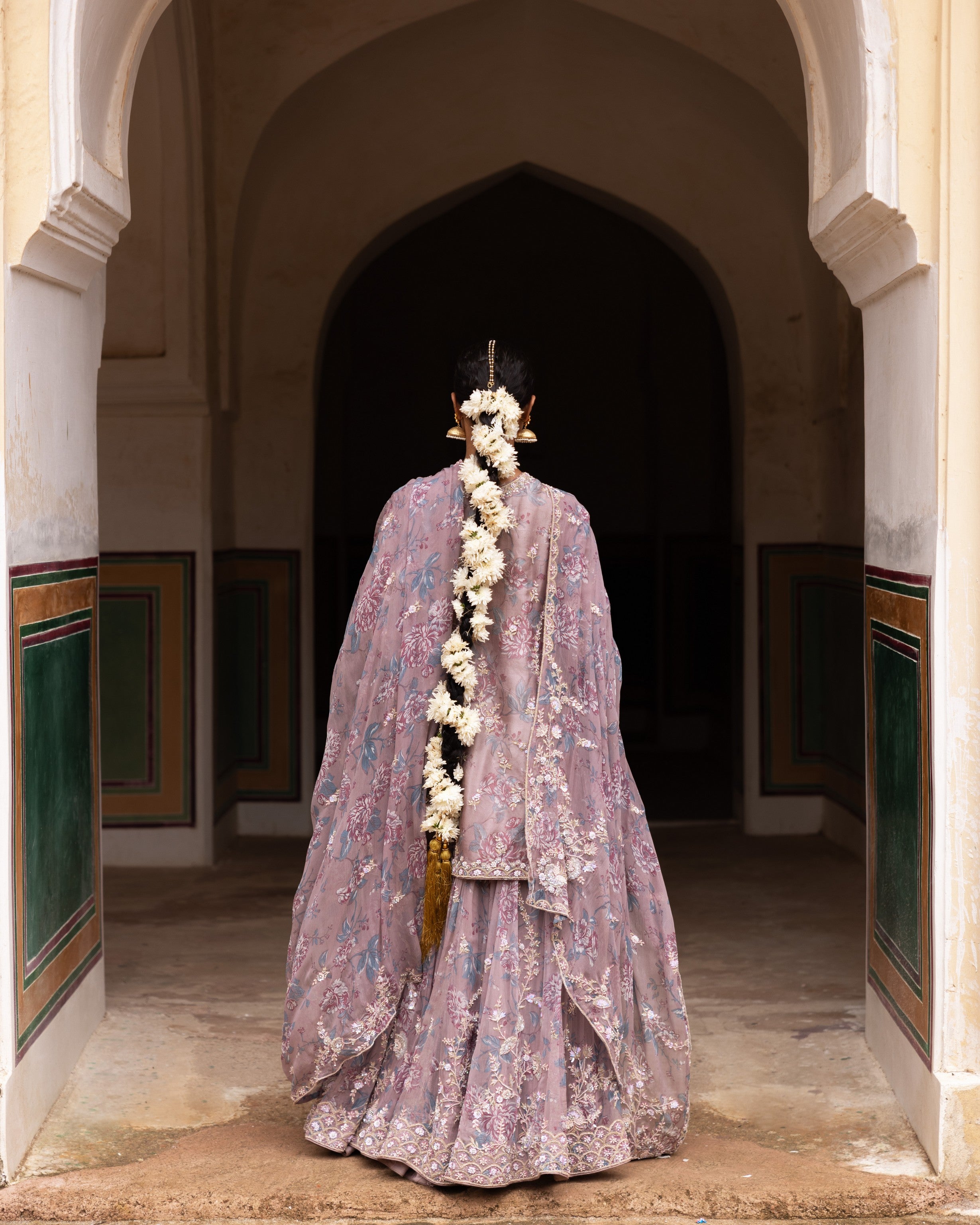 Ethereal Organza Layers Sharara Set