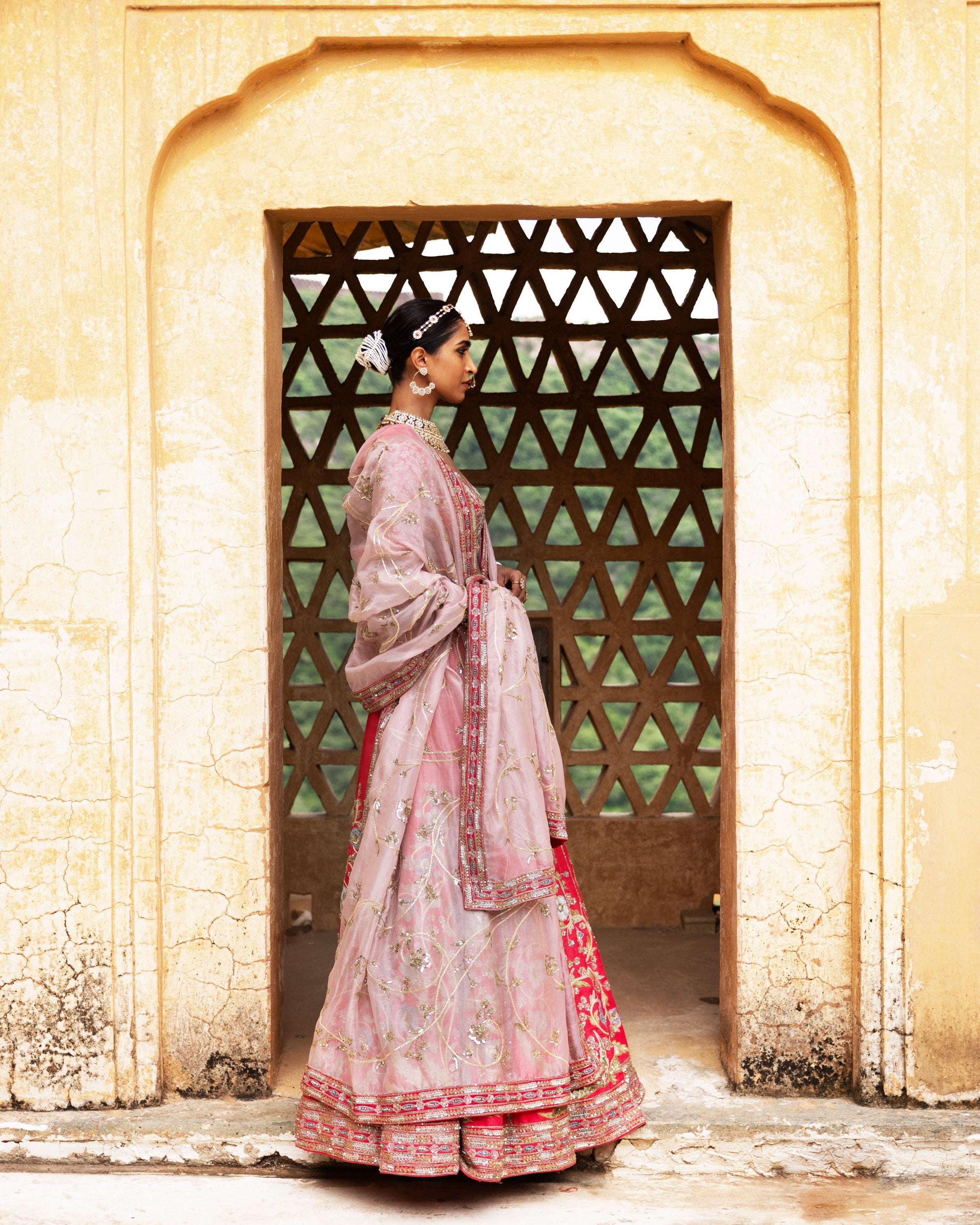 Floral Whispers Lehenga