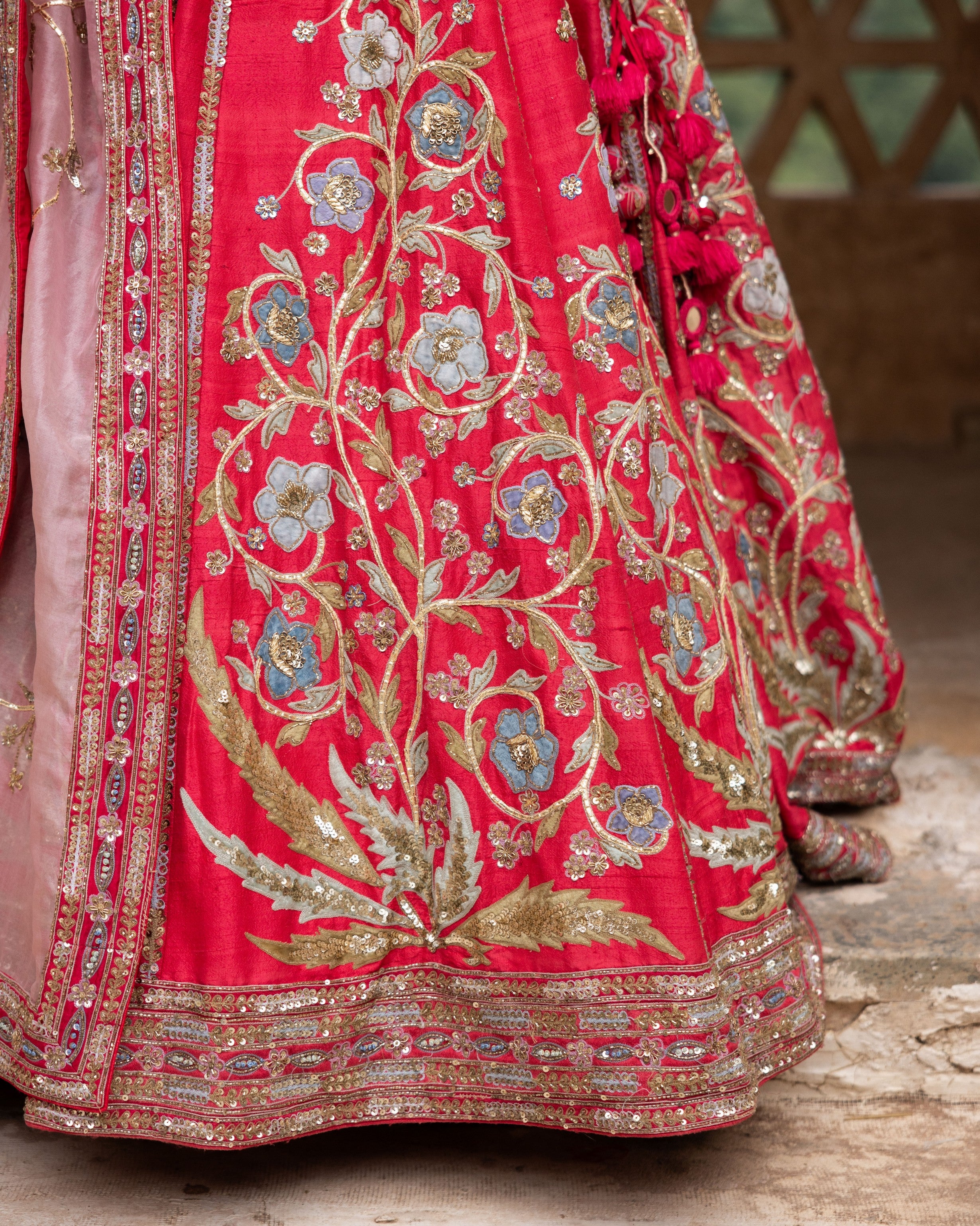 Floral Whispers Lehenga