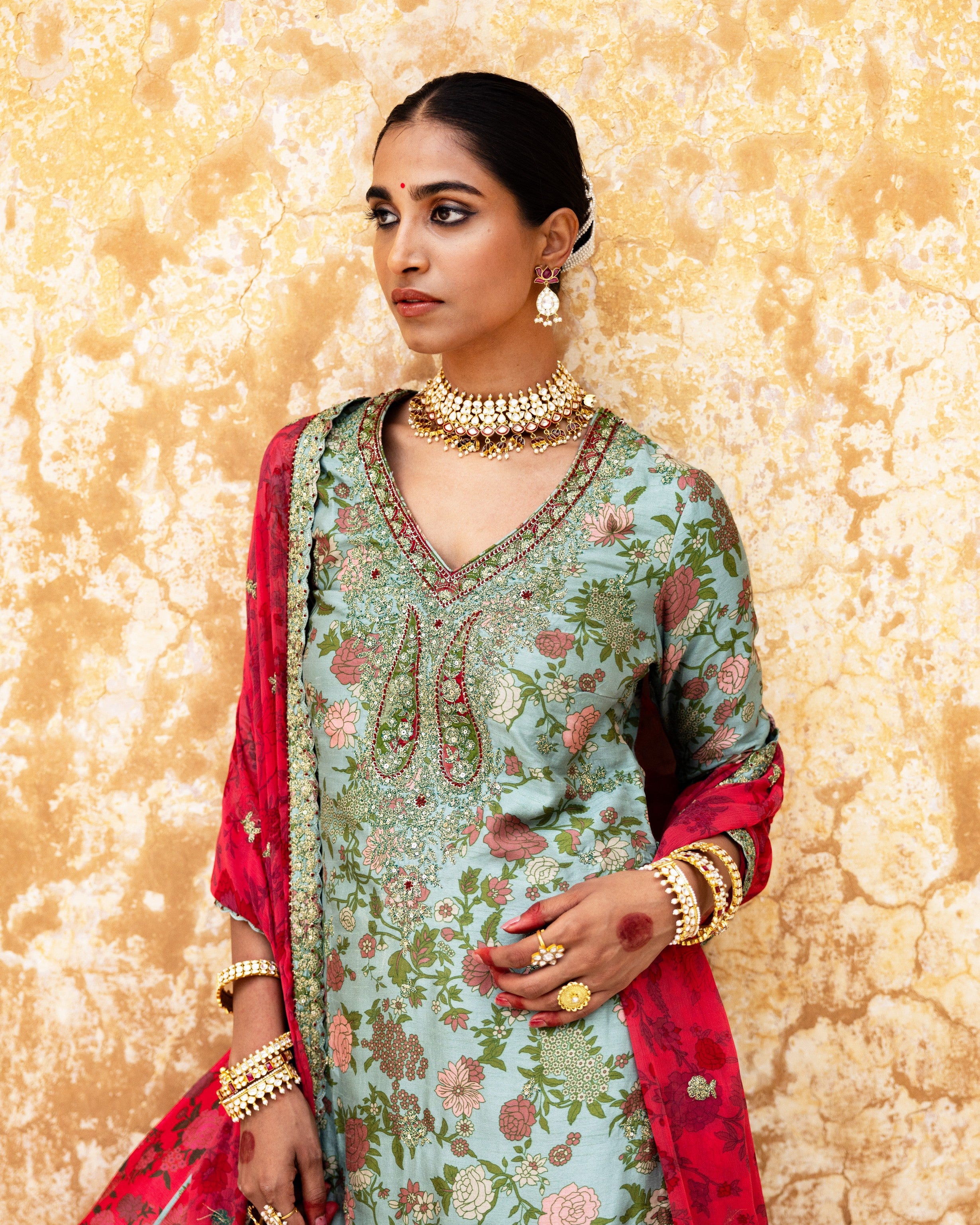 Cerulean Blush Regalia Lehenga