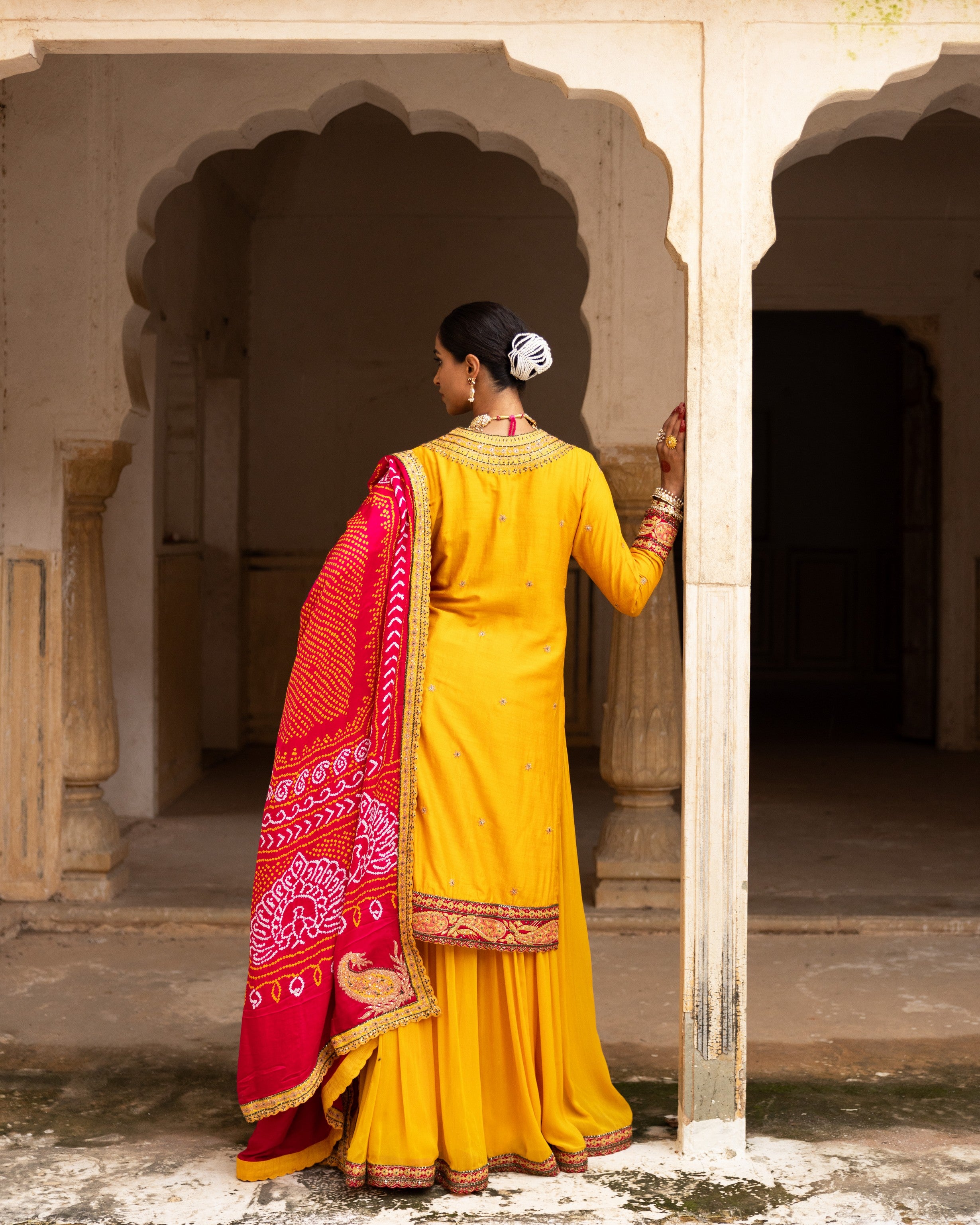 Haldi Bliss Sharara Set