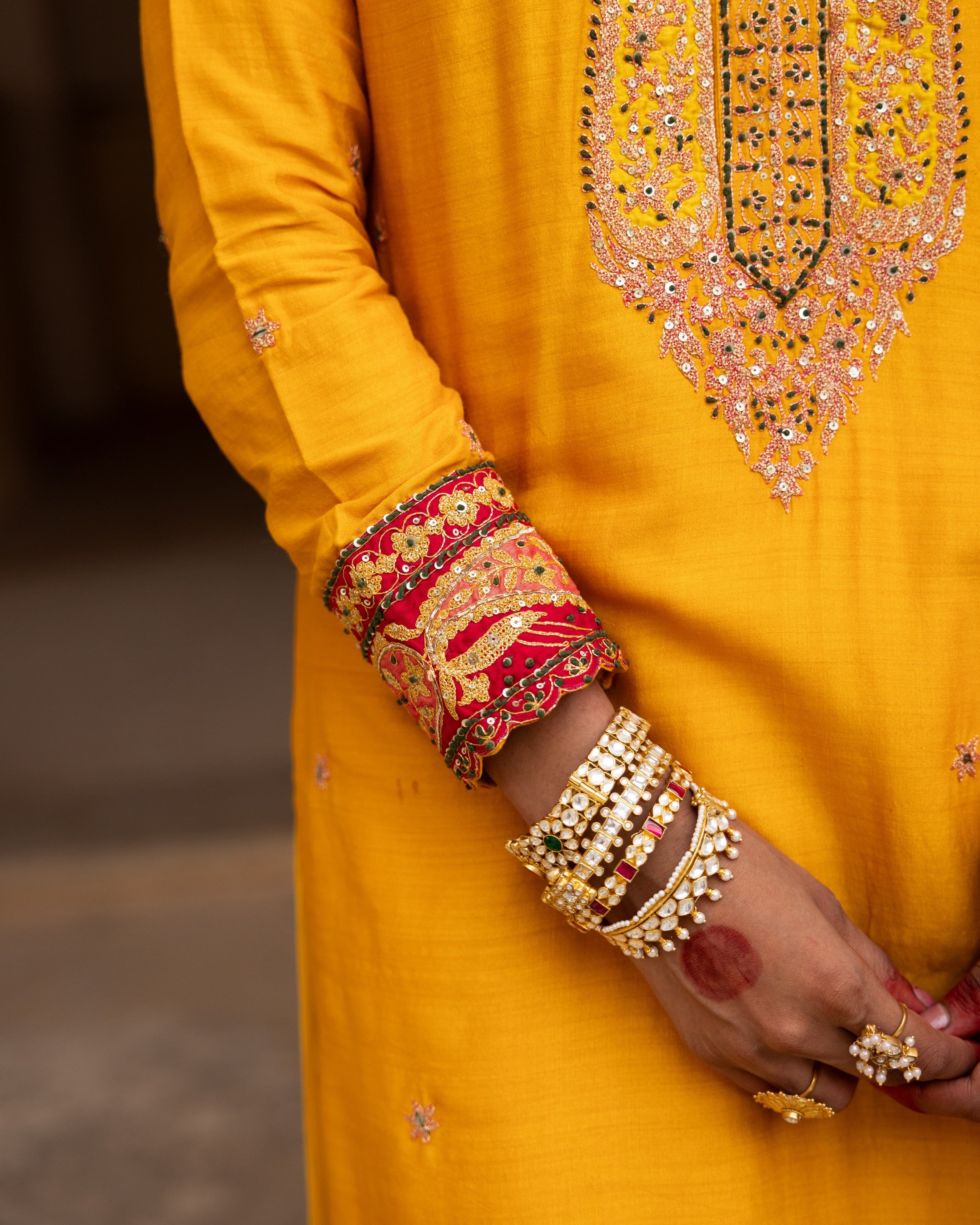 Haldi Bliss Sharara Set