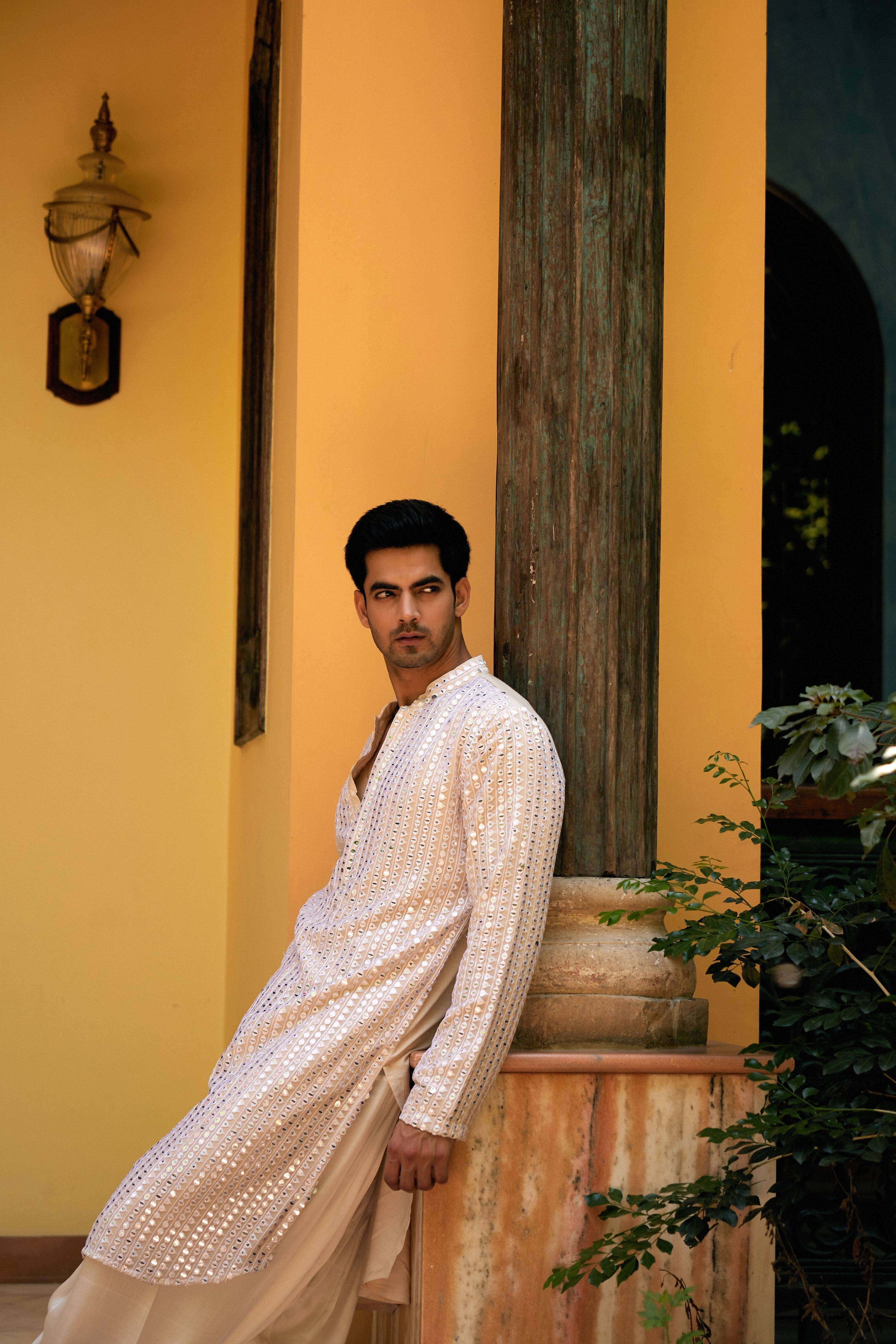 YASIR KURTA (SOFT BEIGE)