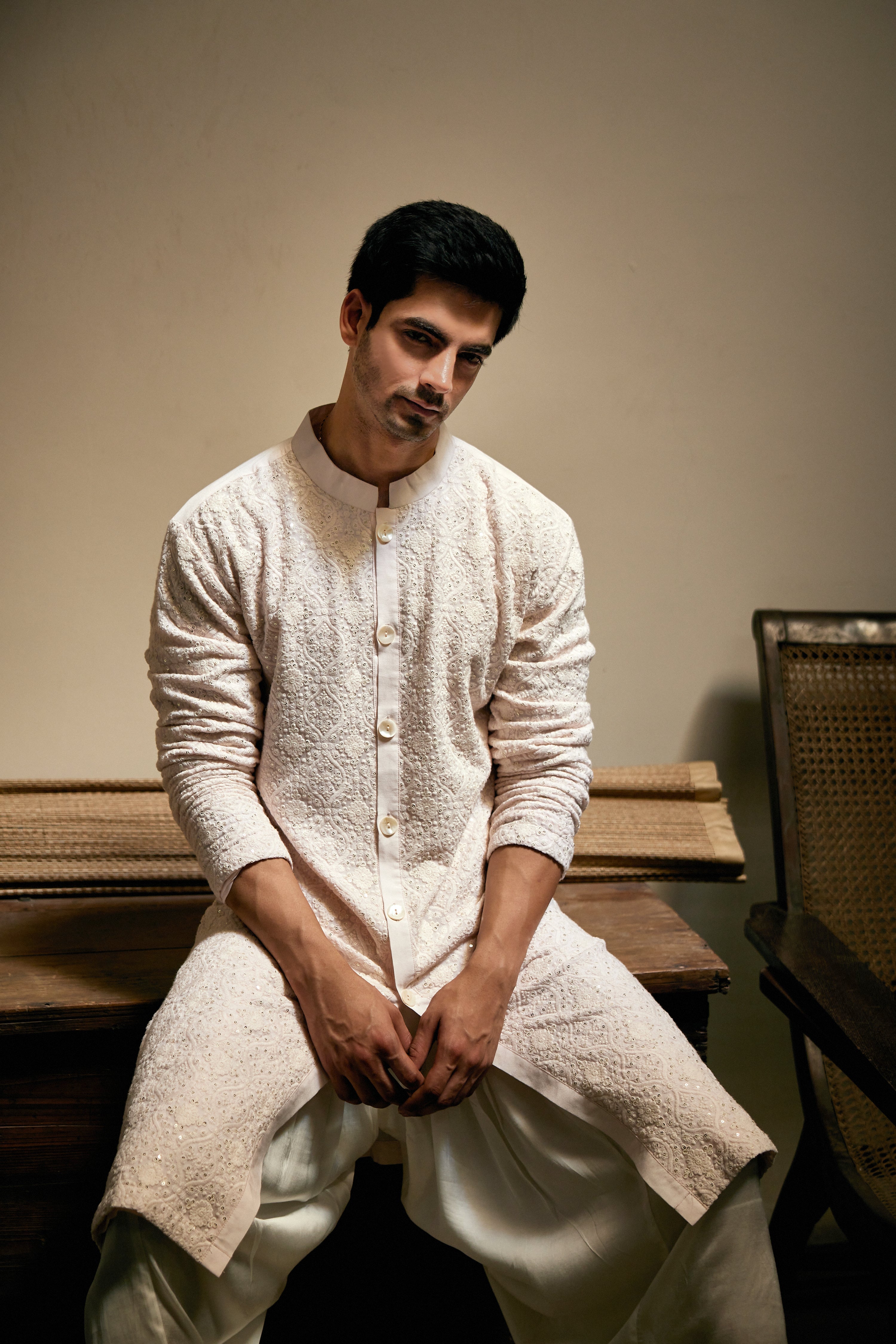 UMAIR KURTA (LIGHT PINK)