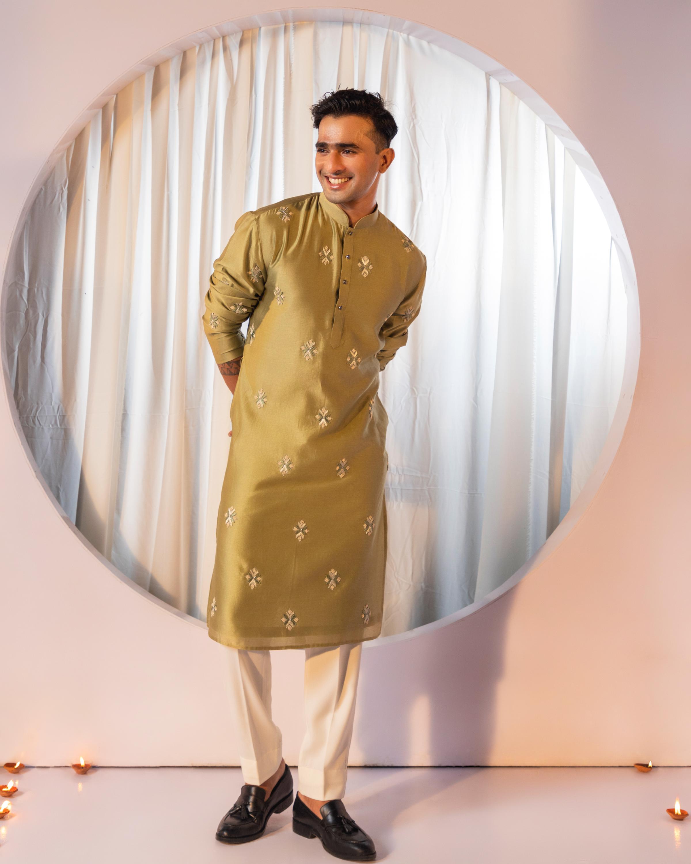 Celadon Grace Kurta Set