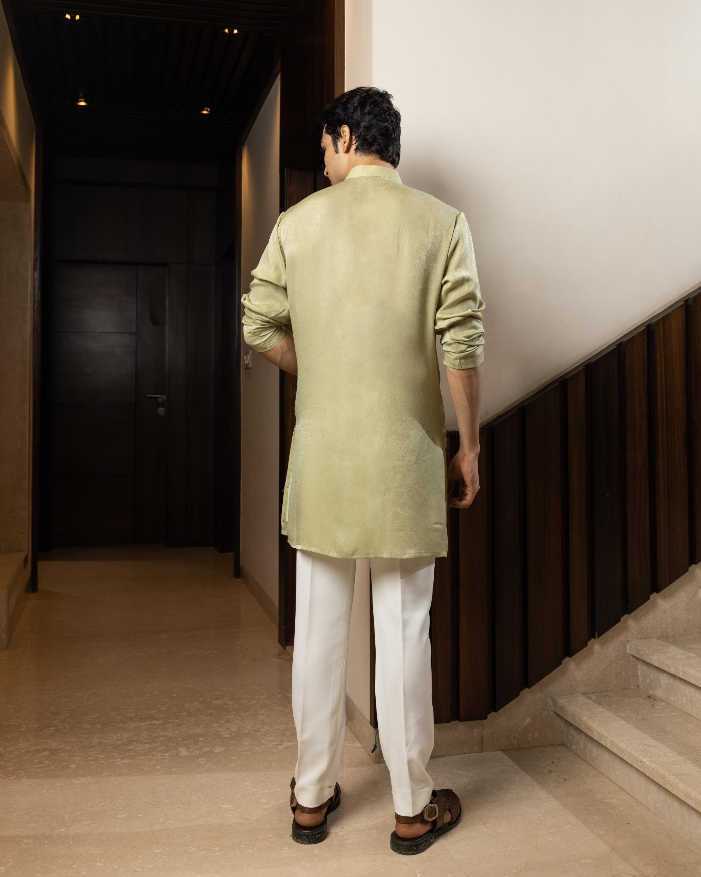 Mint Mirage Kurta Set