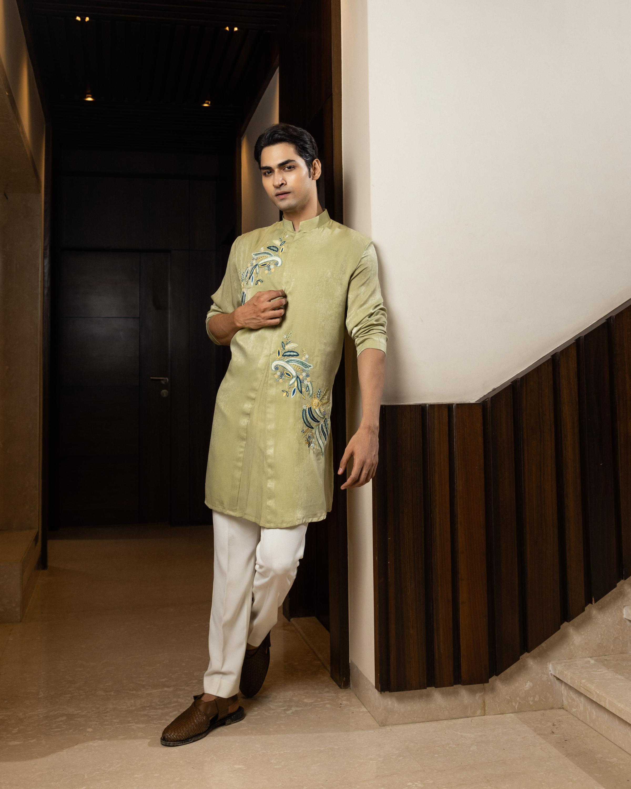 Mint Mirage Kurta Set