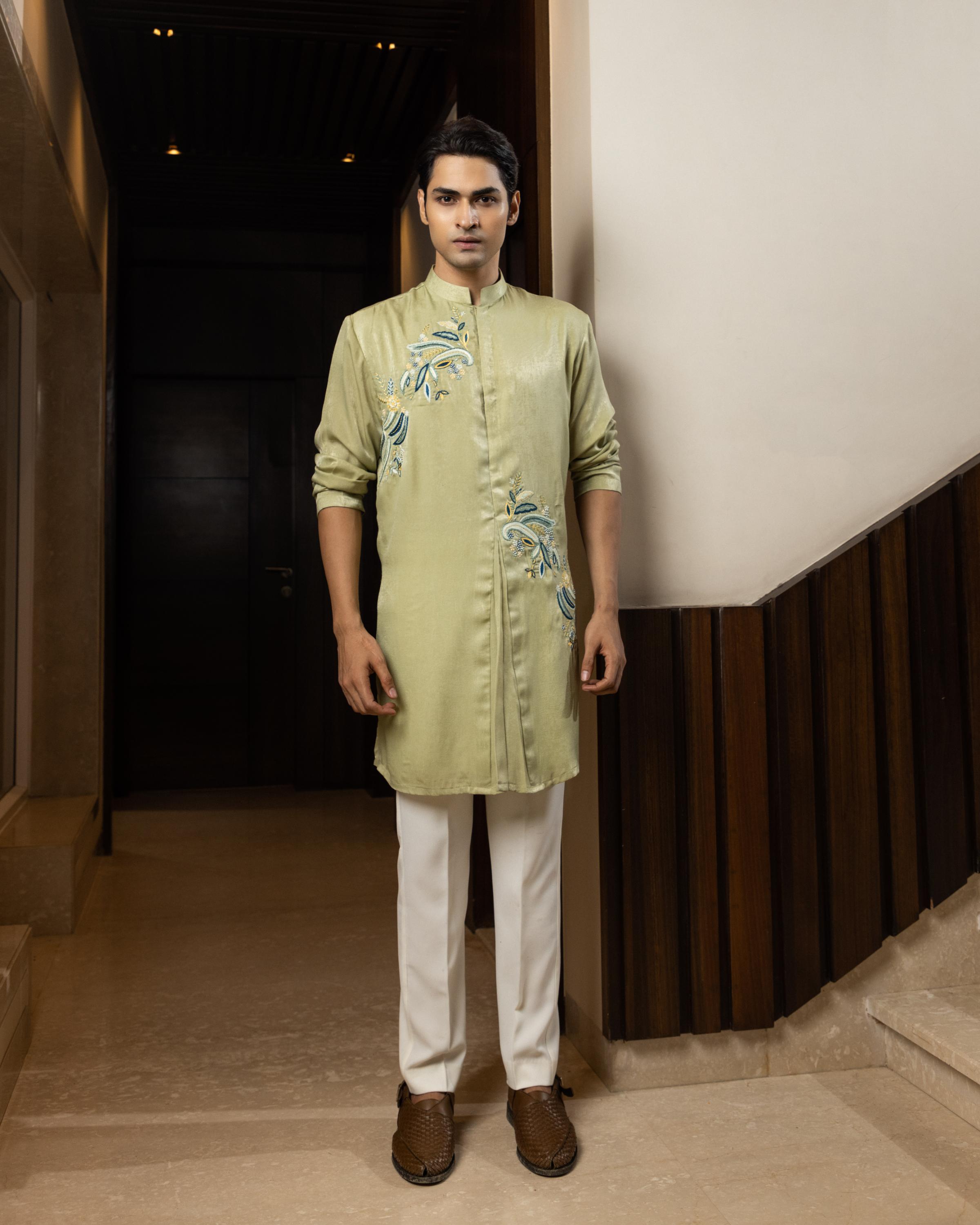 Mint Mirage Kurta Set