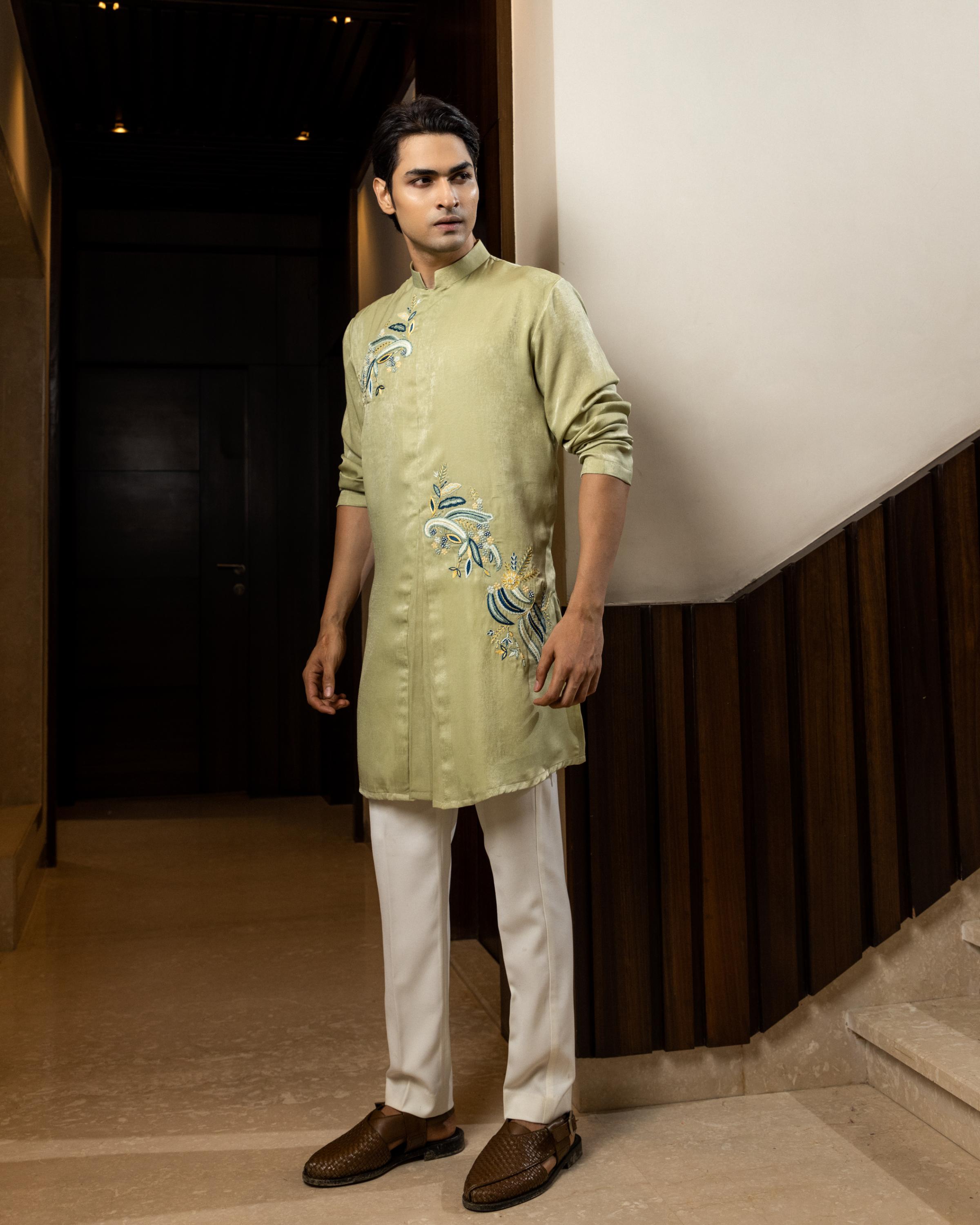Mint Mirage Kurta Set