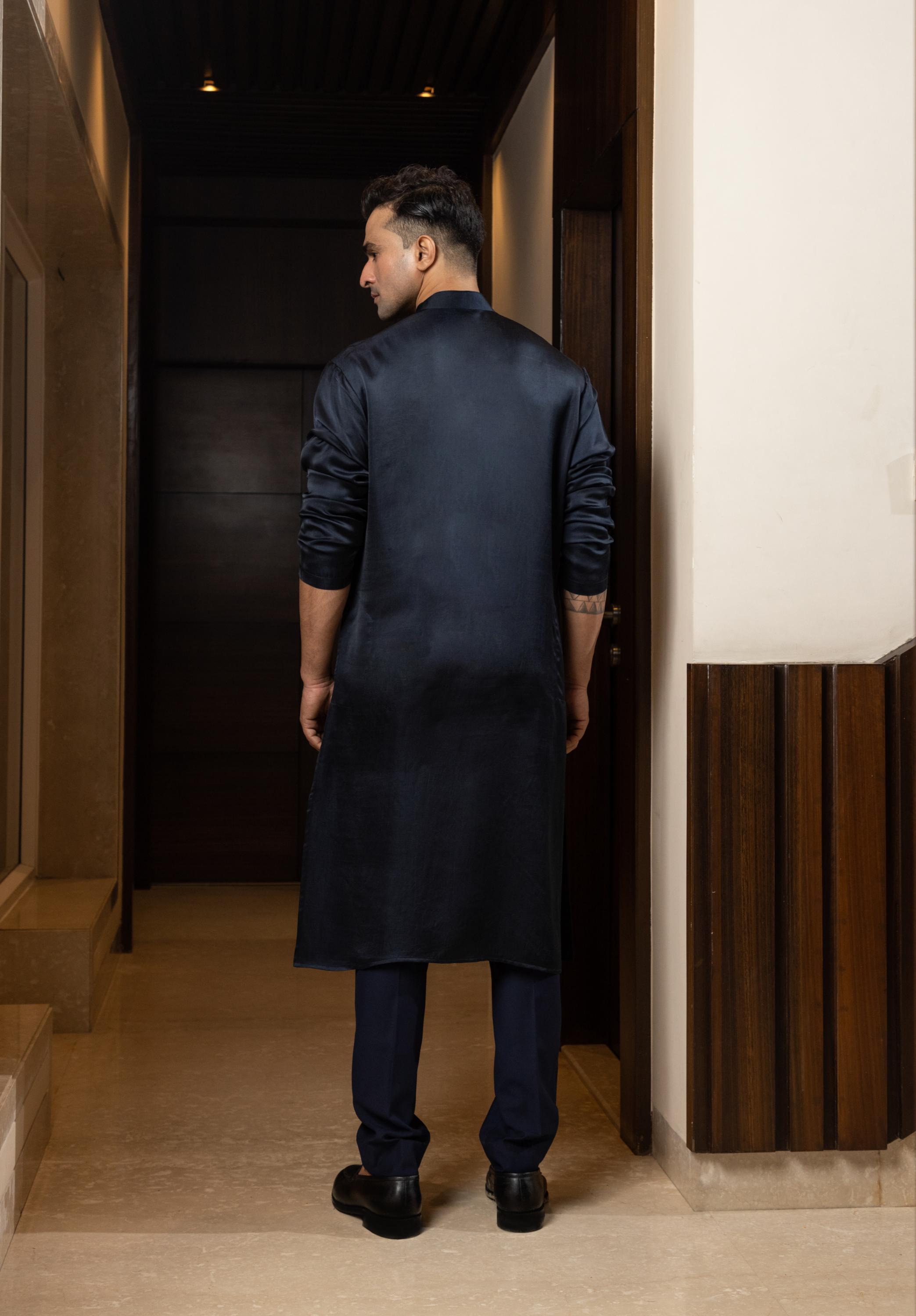 Midnight Voyage Kurta Set