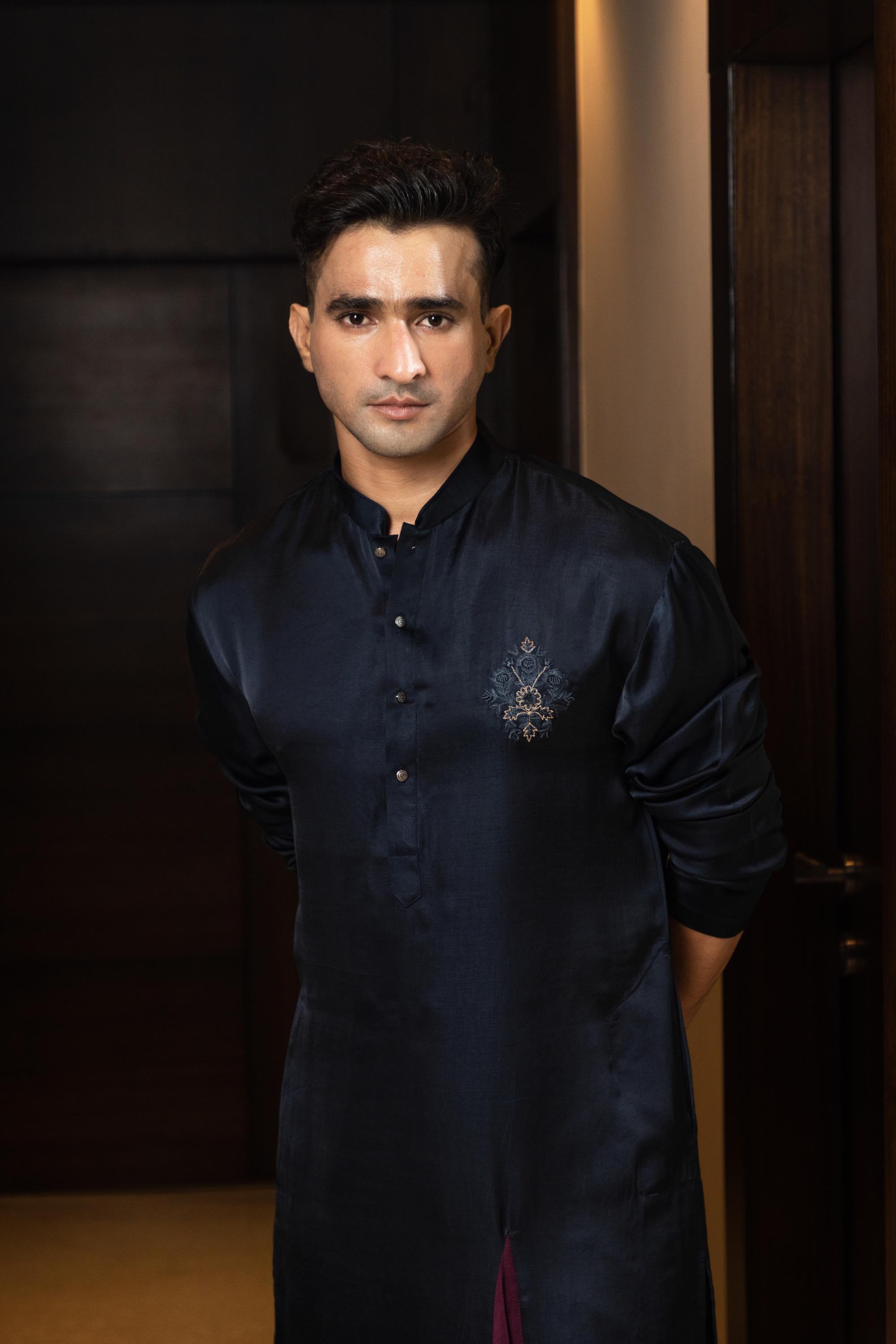 Midnight Voyage Kurta Set