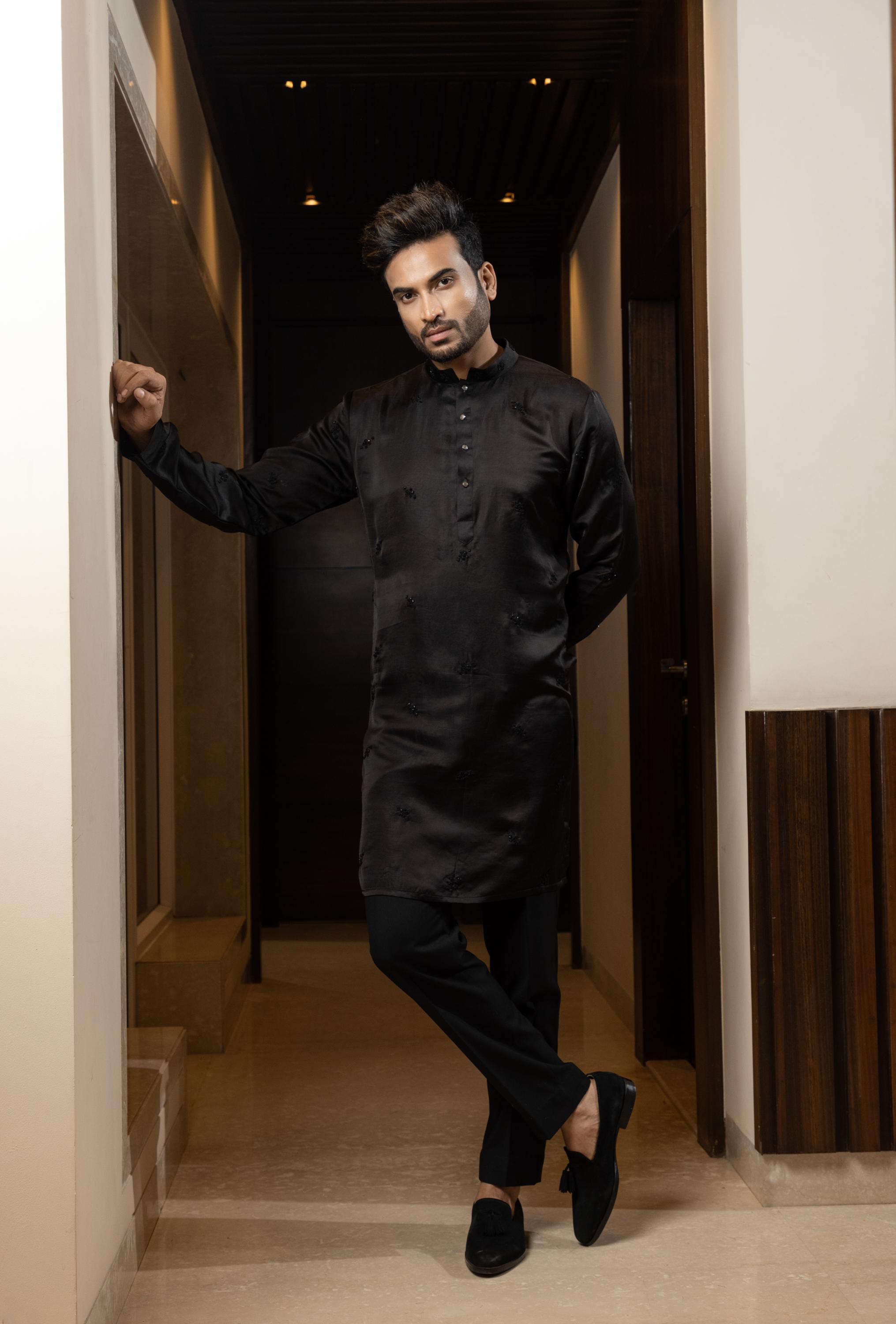 Dark Aurora Kurta Set