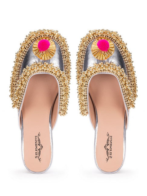 Gold Ghungroo Crown(heel)