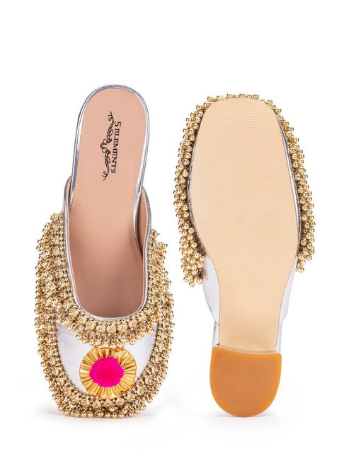 Gold Ghungroo Crown(heel)