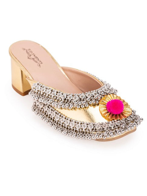 Silver Ghungroo Crown(heel)