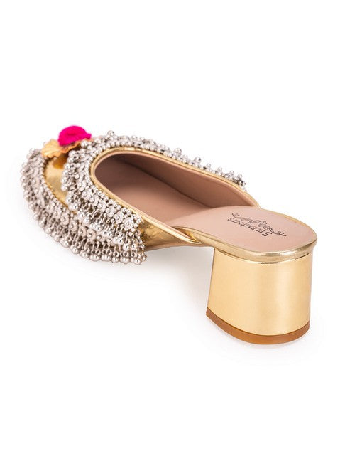 Silver Ghungroo Crown(heel)