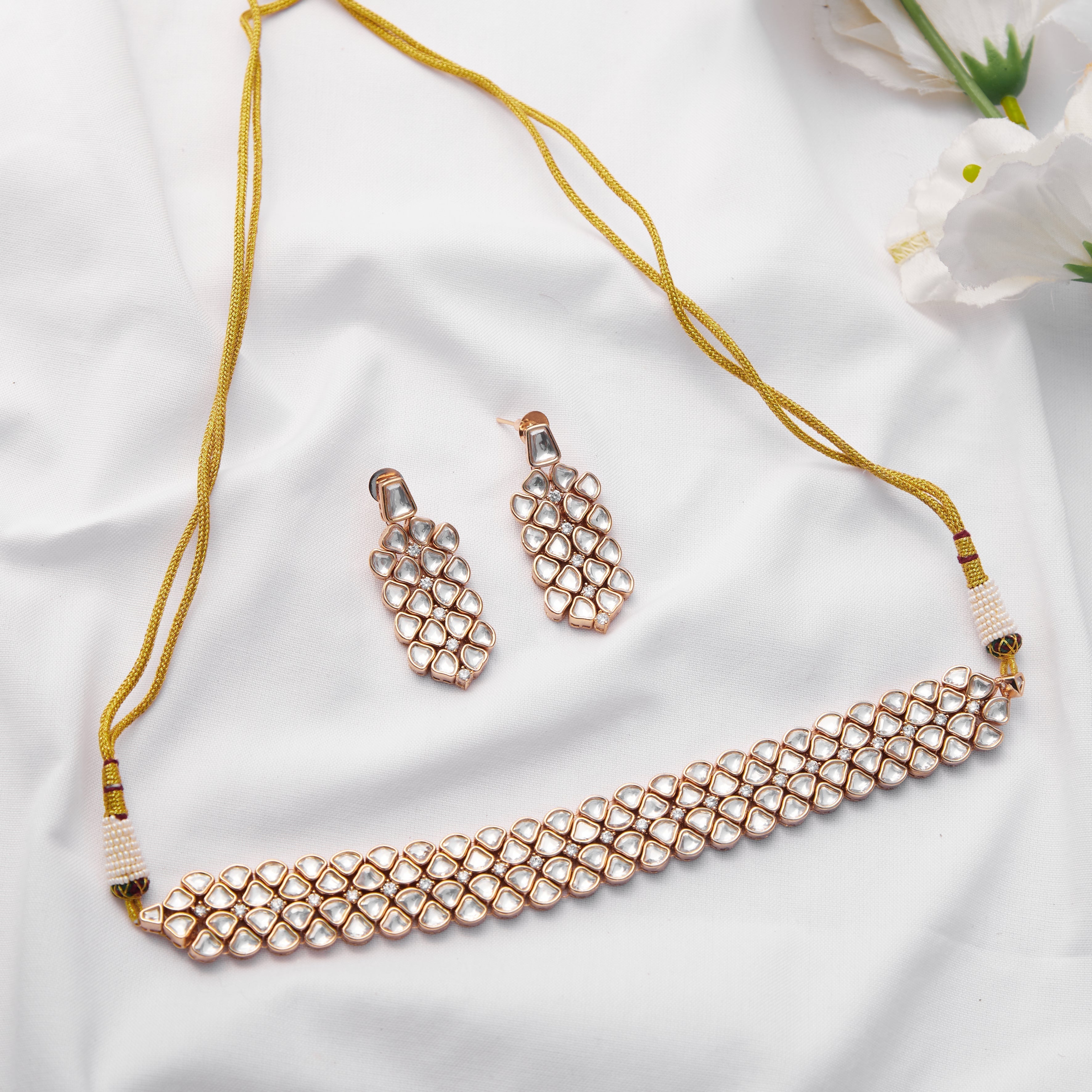 Kundan choker set