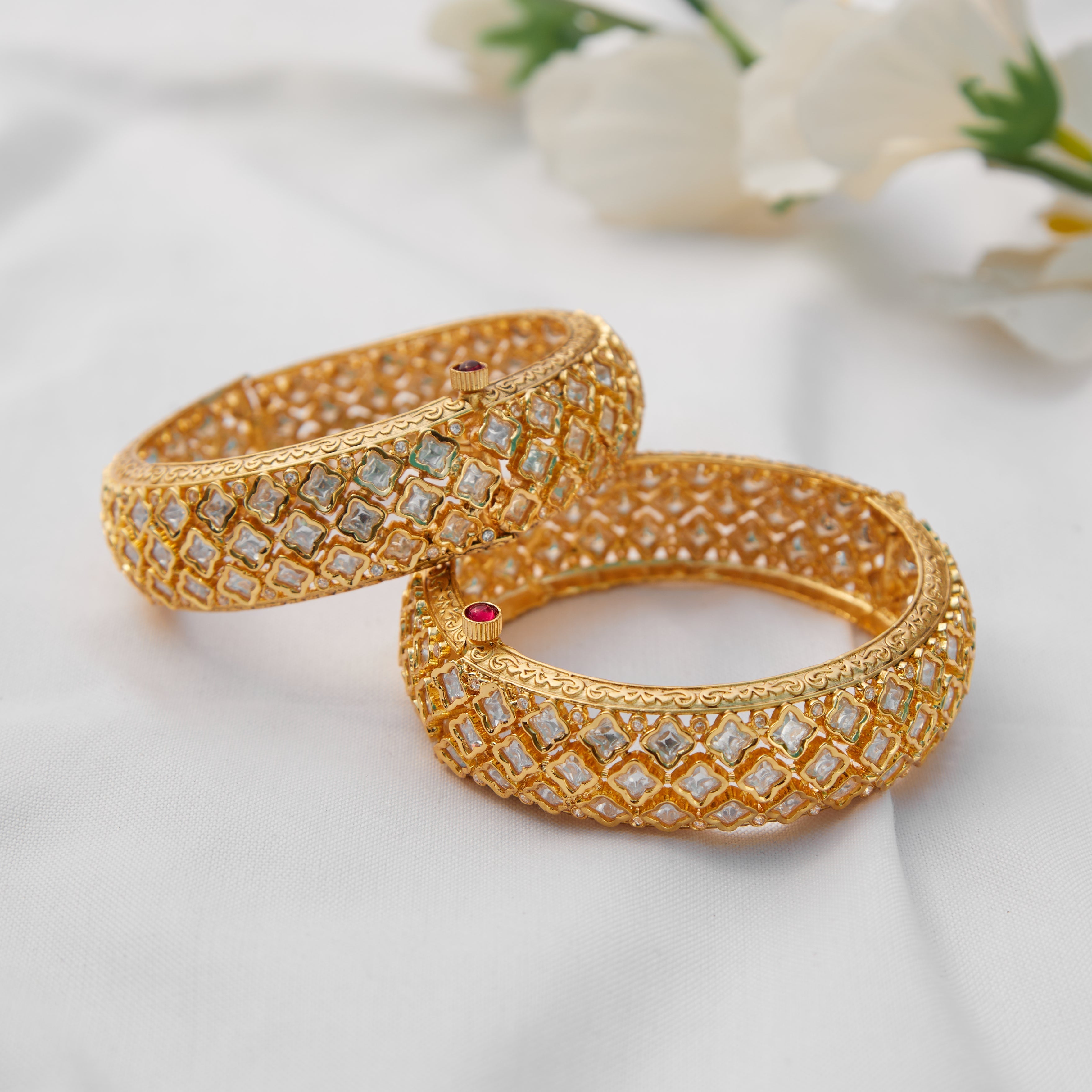 Kundan Bangle