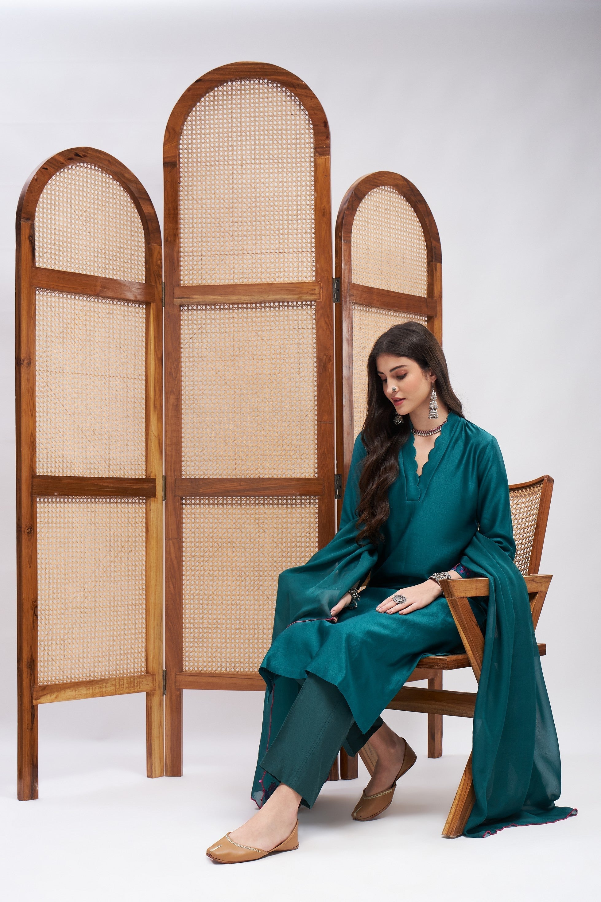 Resham Kurta Set