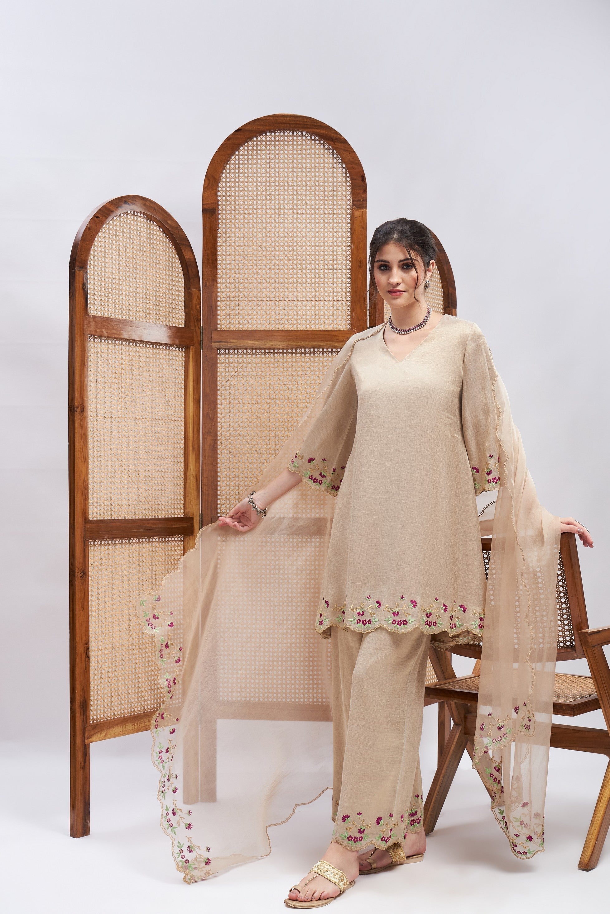 Sharar Kurta Set