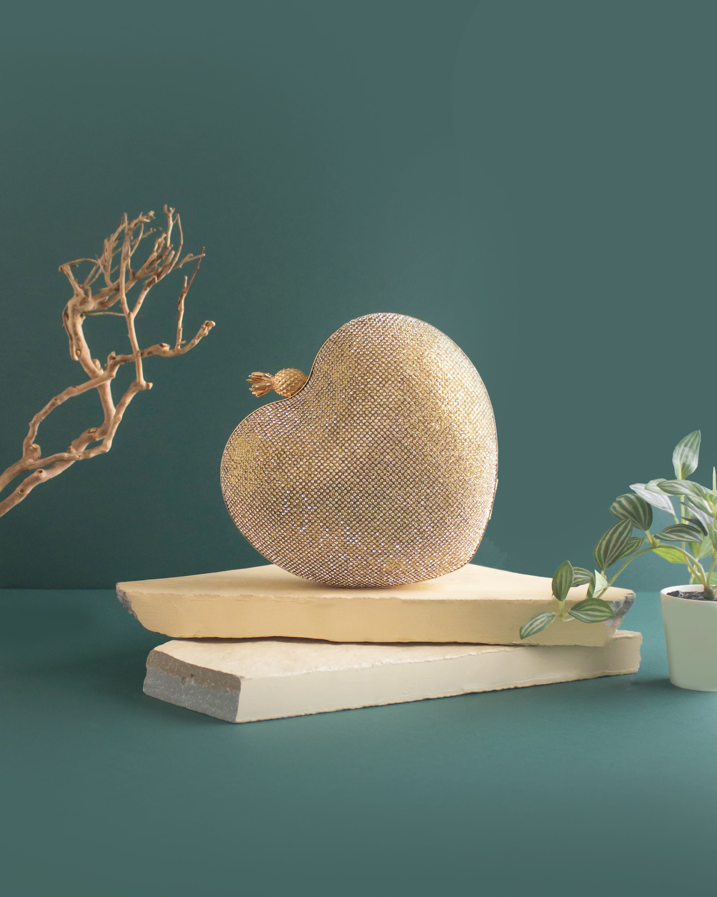 The Silver Pineapple Dazzle Bag