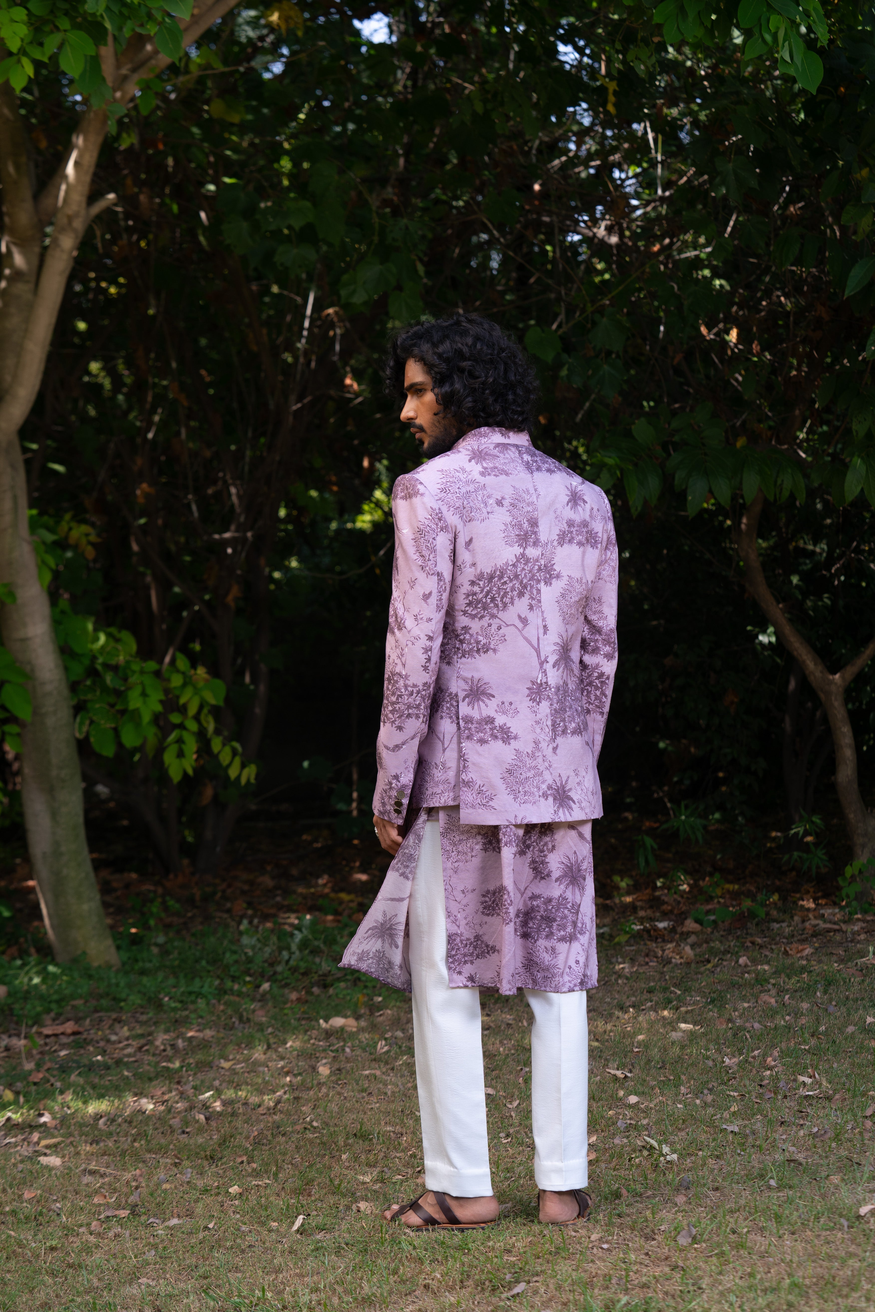 Jammun Vann Bandhgala Set