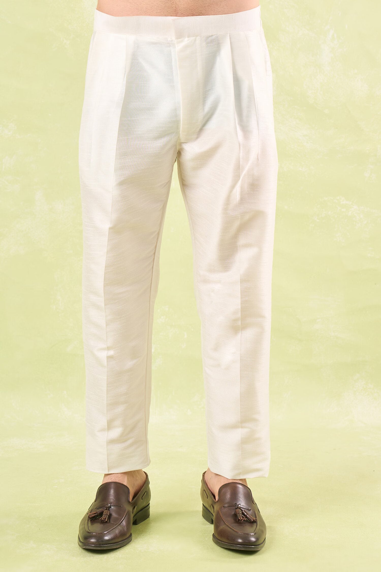 Navy Blue Running Stitch Kurta-Bundi Set