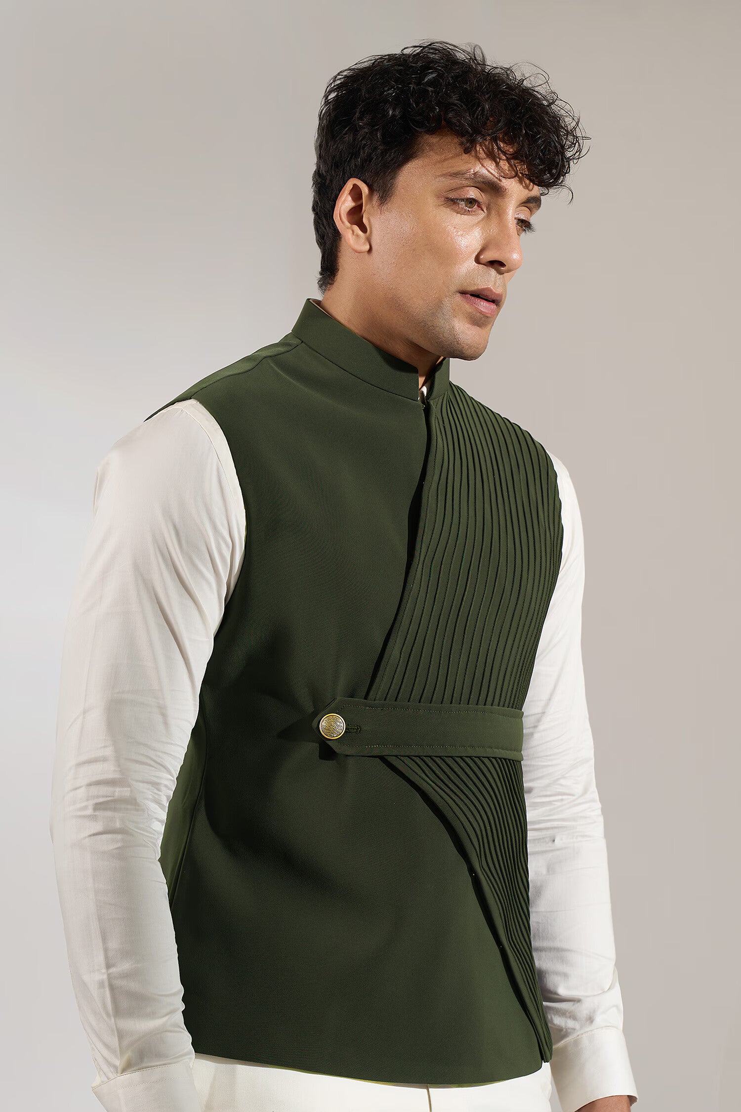 Black Pinktuck Jacket