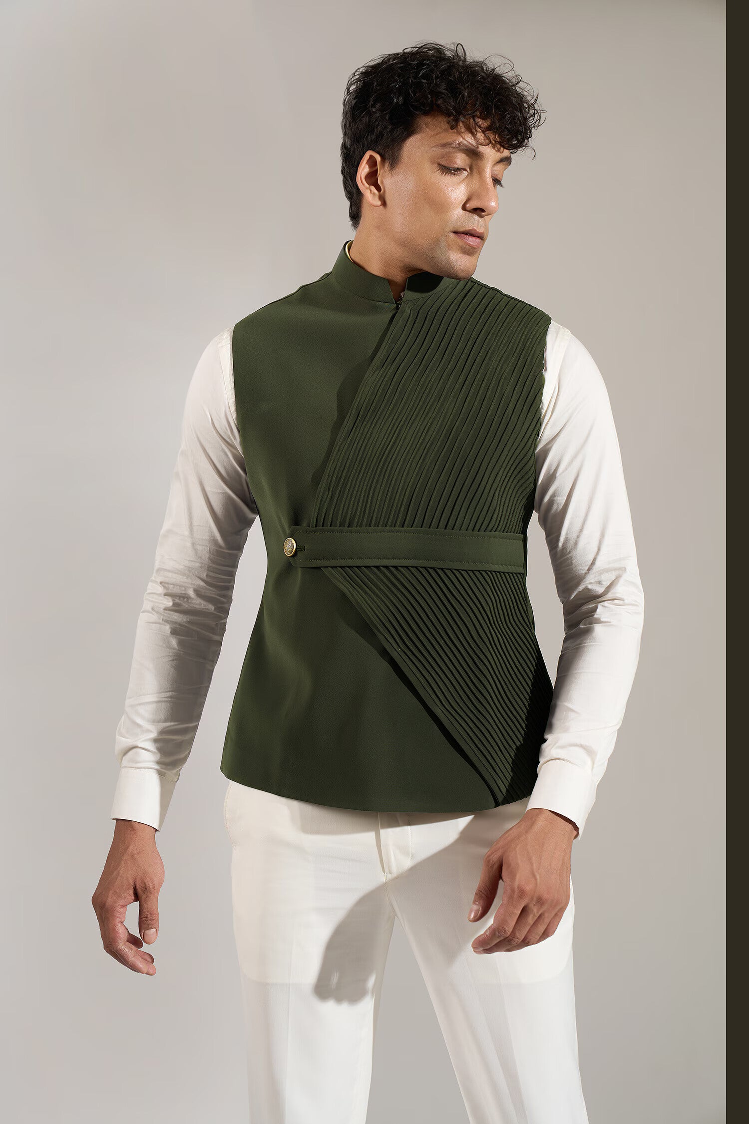 Black Pinktuck Jacket