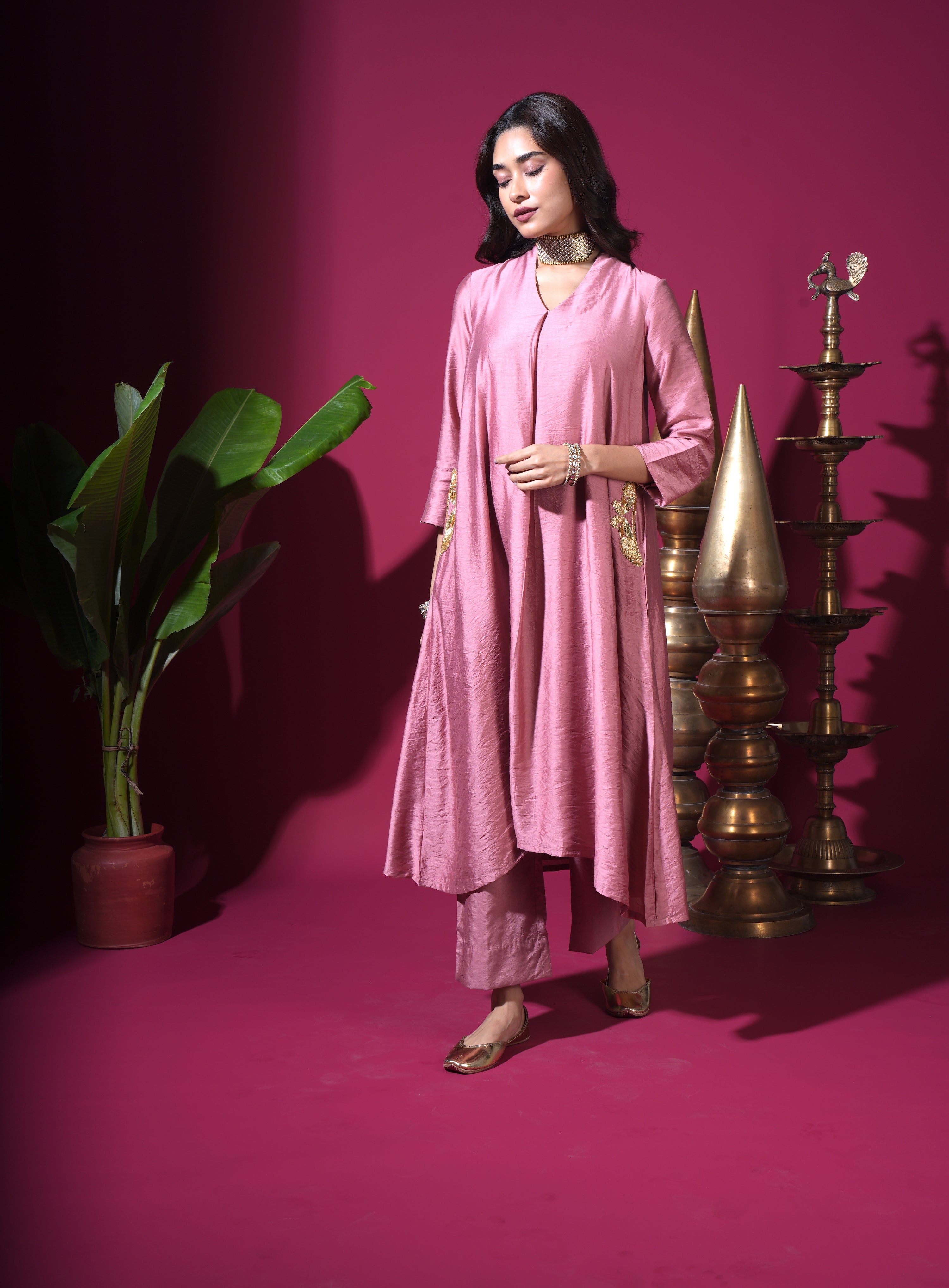 Rose Mor Pocket Kurta Set