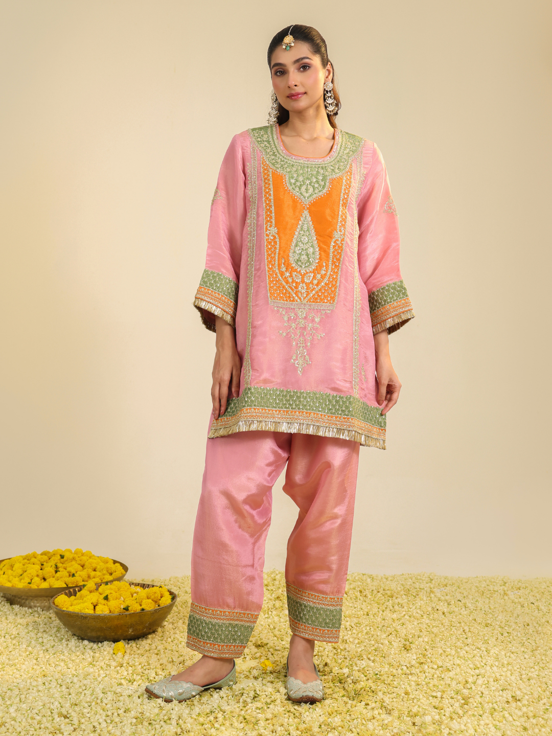 Pink Raag Kurta Set
