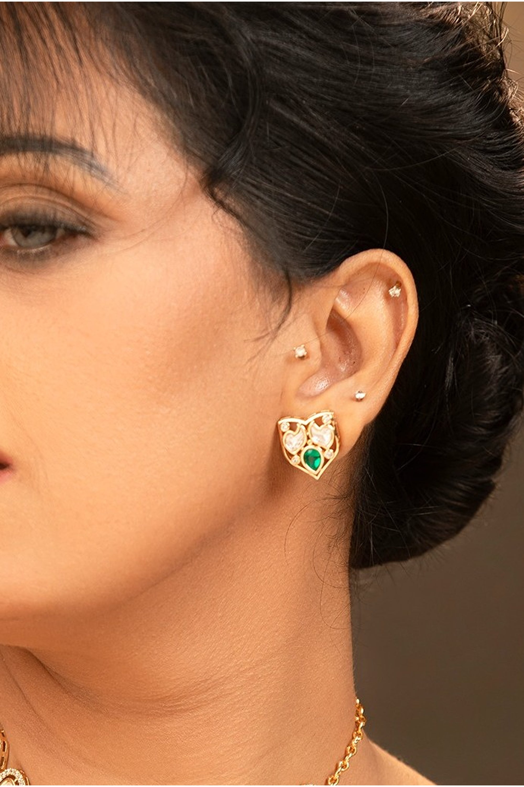 LE NANIU KUNDAN NECKLACE SET