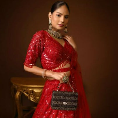 Chloe City Bag Black and Gold