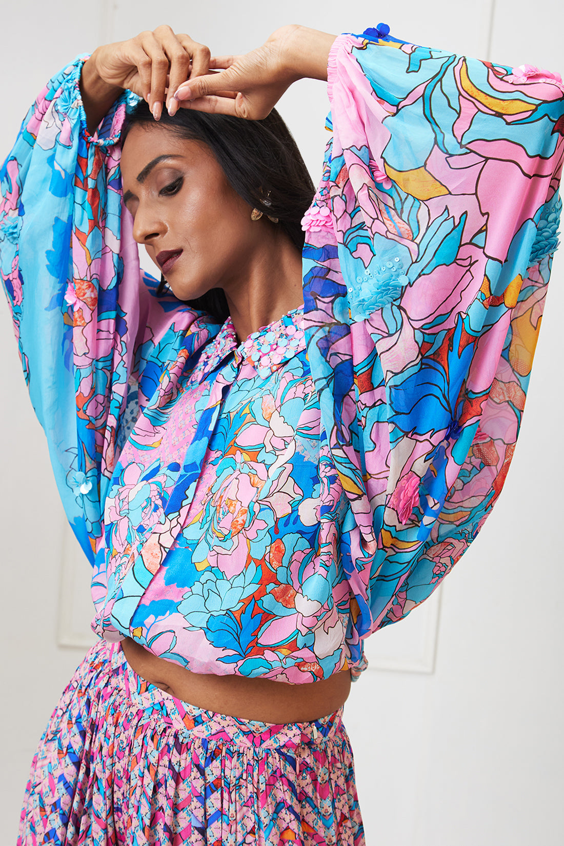 Zaynab Embellished Co-ord set