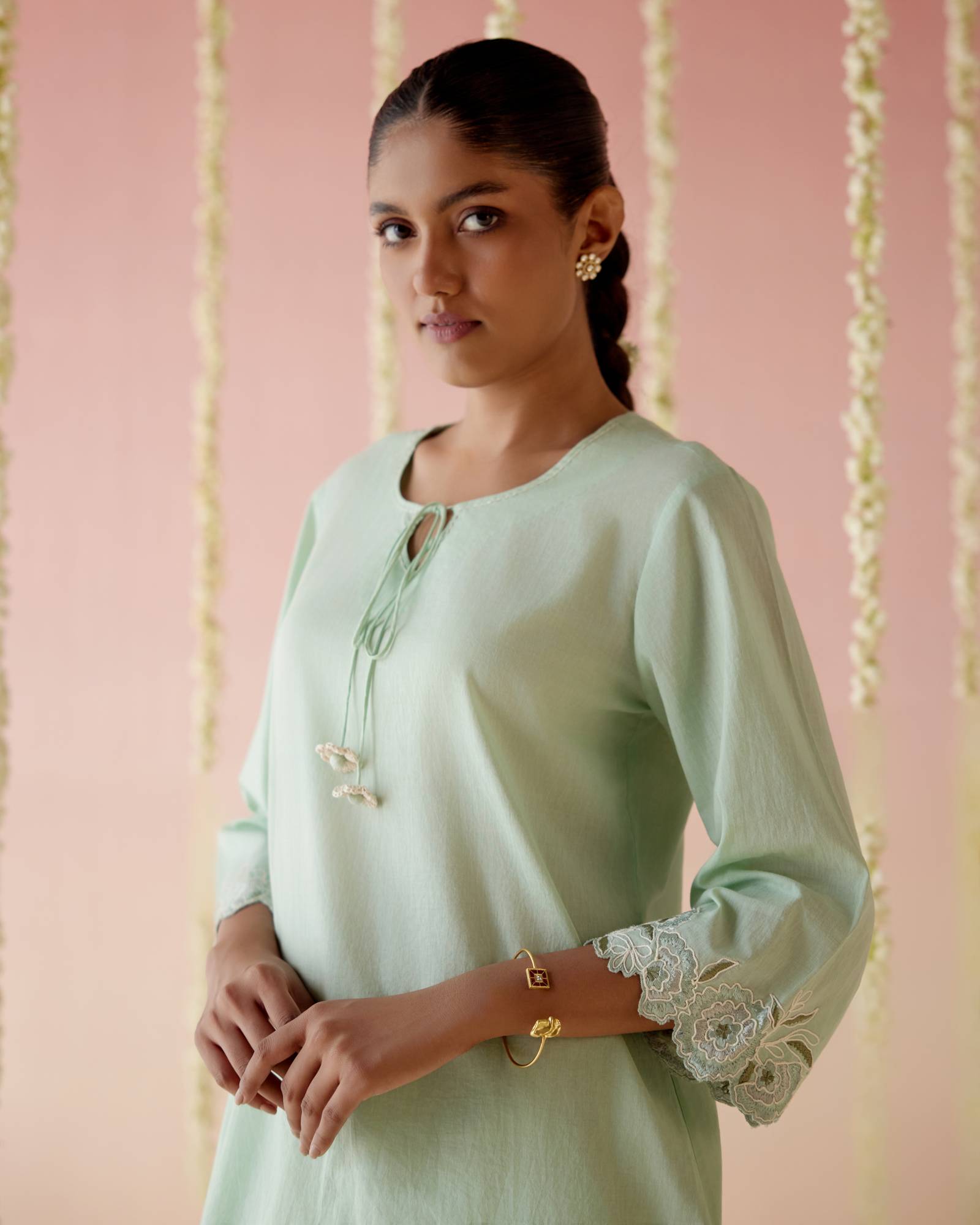 Sea Green Dori Co-ord Set