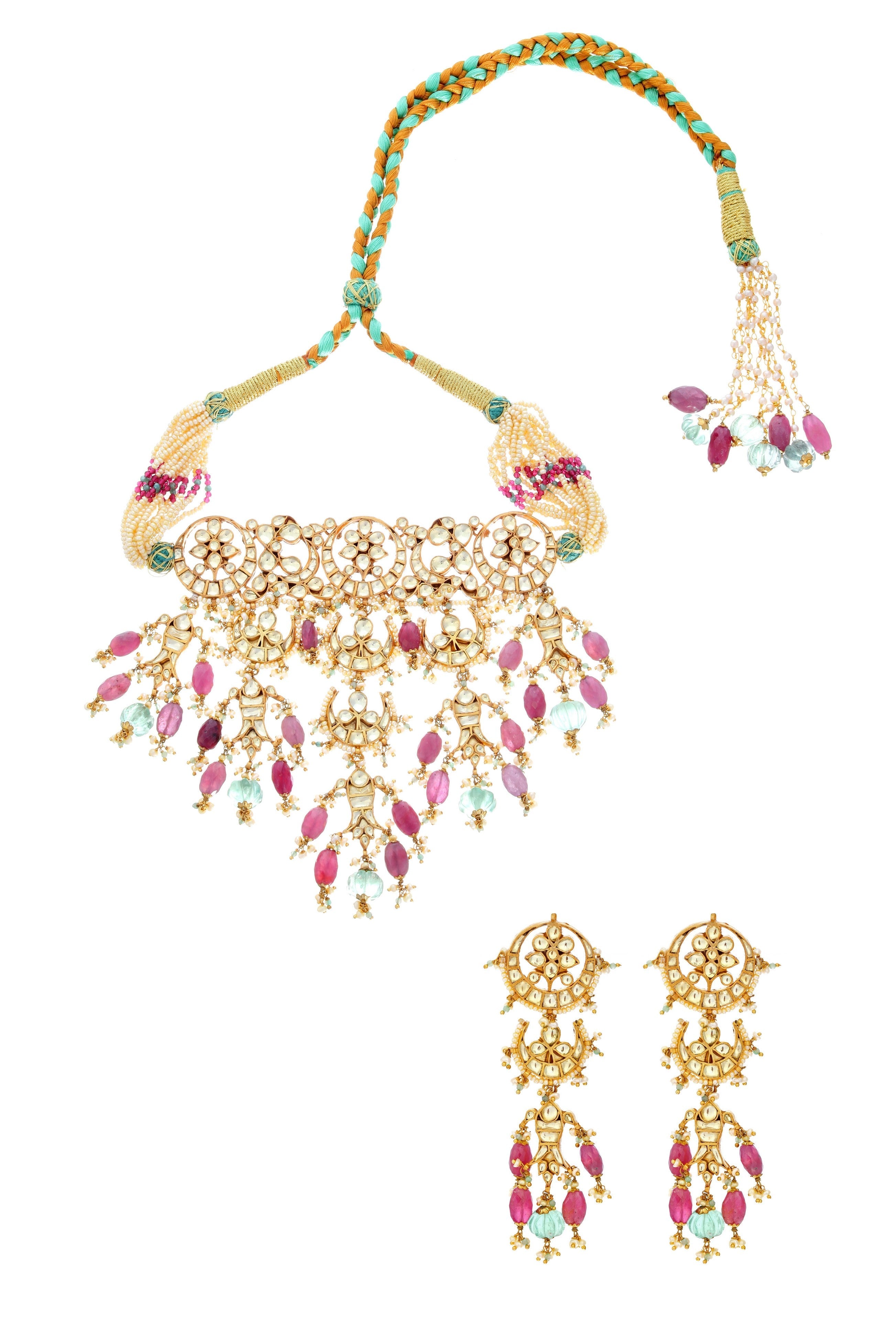 Chaand Kundan Choker Set