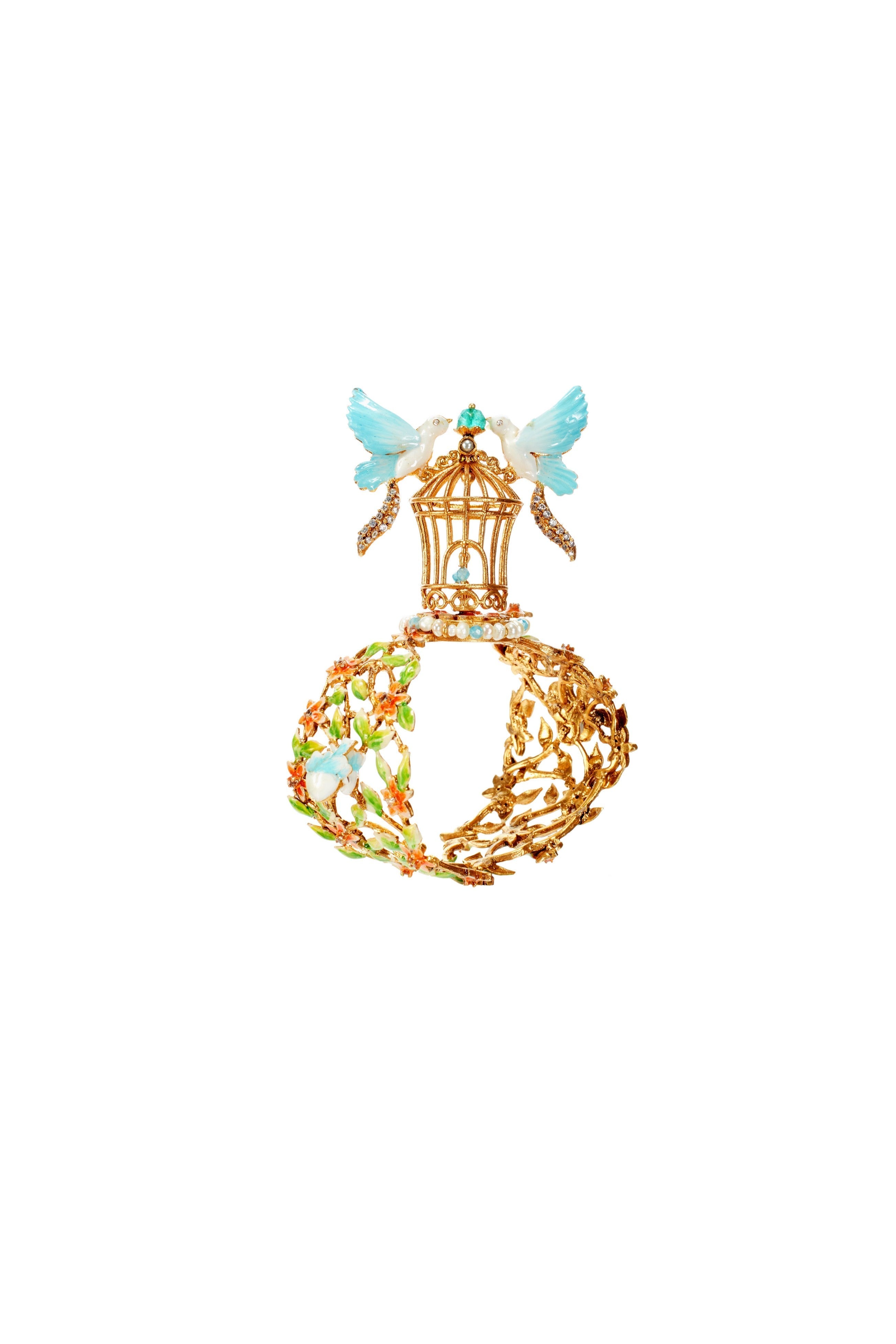 Rotating Bird Cage Cuff