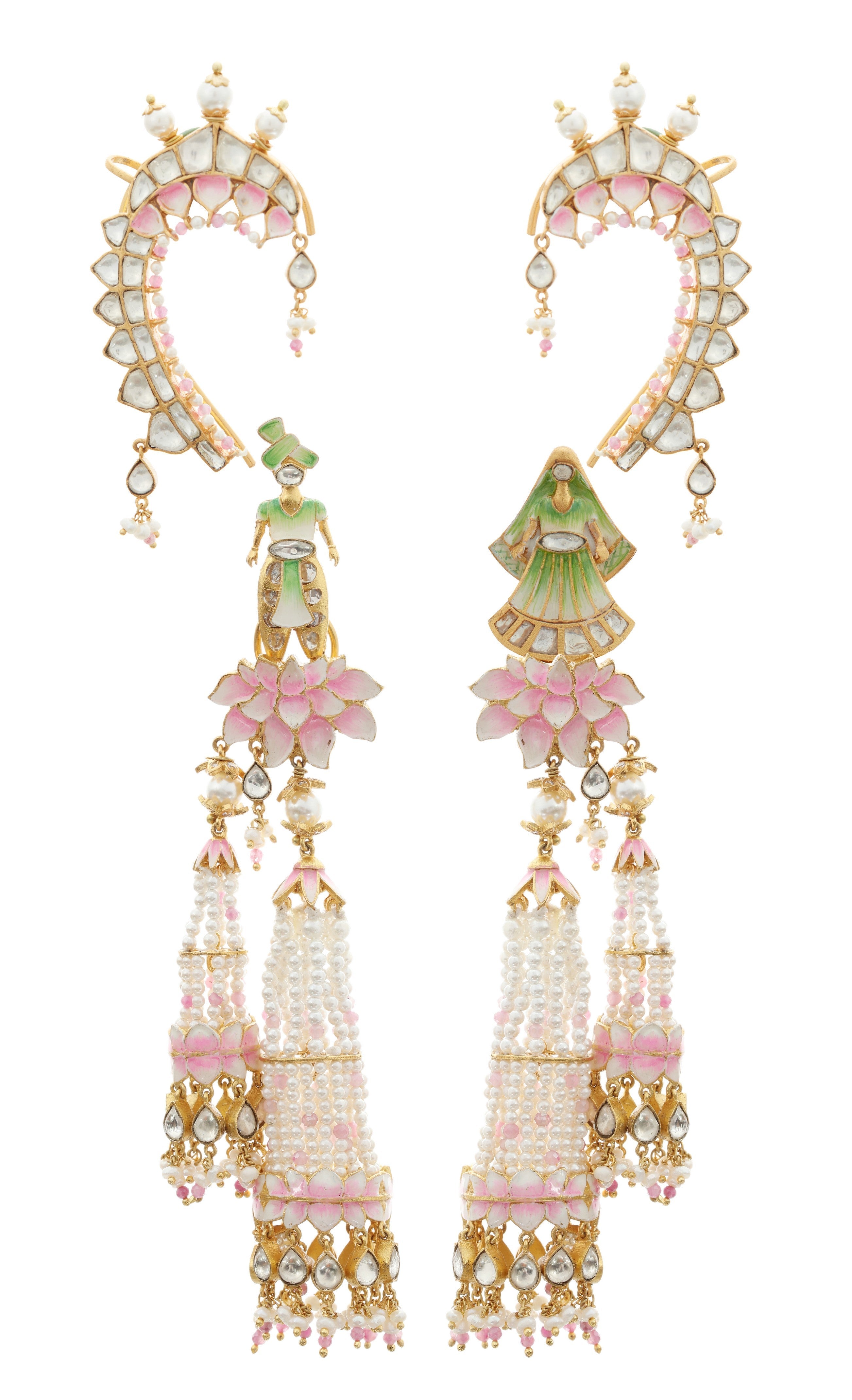 Kairav Earrings and Earcuffs