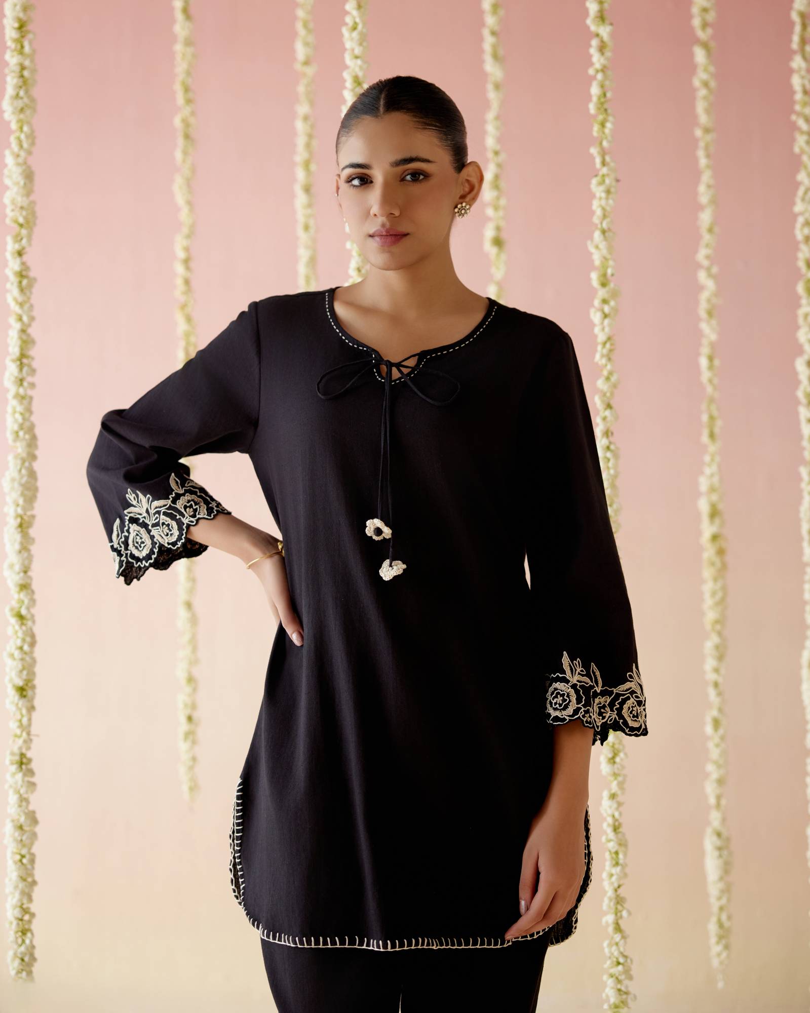 Black Tulip Dori Co-ord Set
